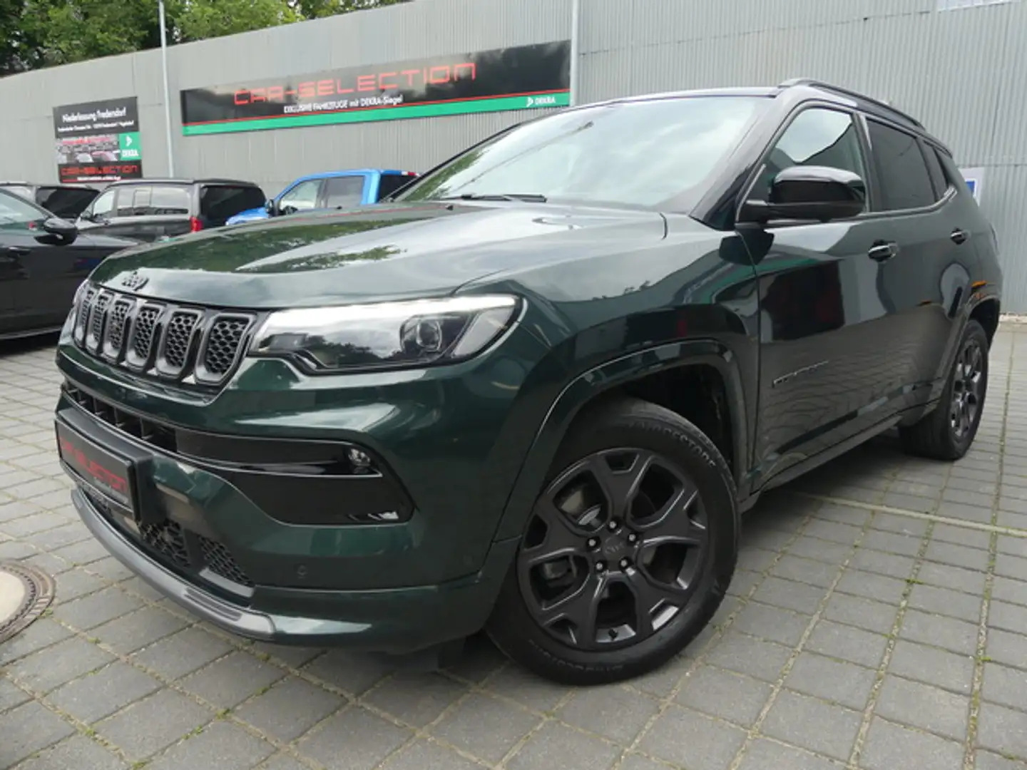 Jeep Compass S 1.3 TGDi LED/PANO/LEDER/ACC/360°/ALPINE Зелений - 2
