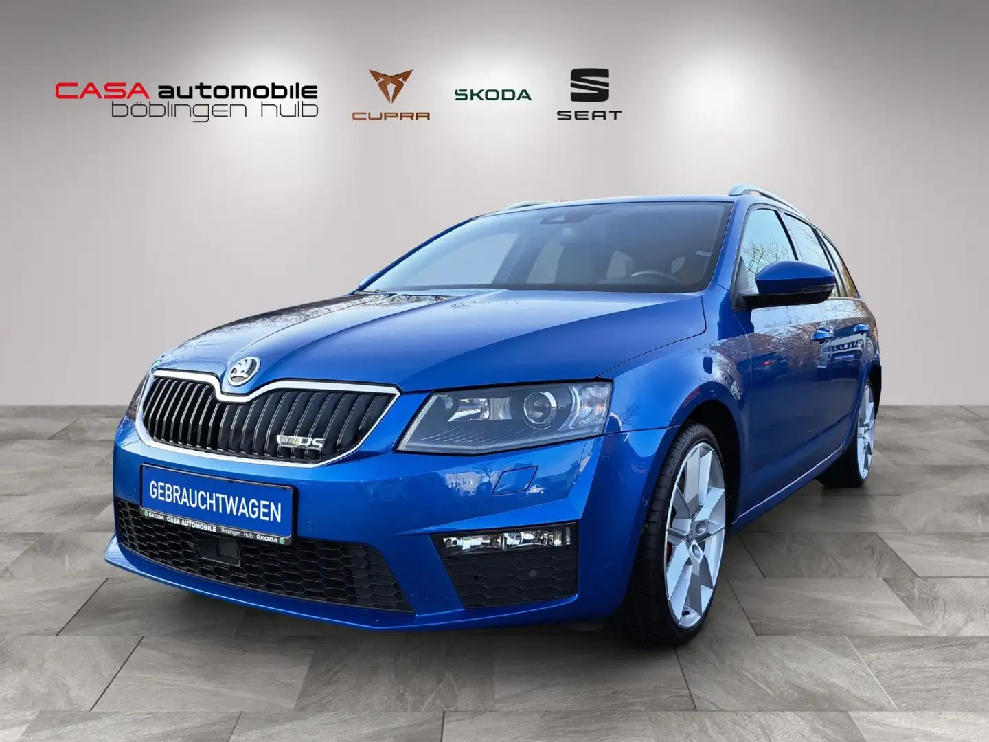 Skoda Octavia Combi RS 2.0 TSI ACC Panodach Azul - 1