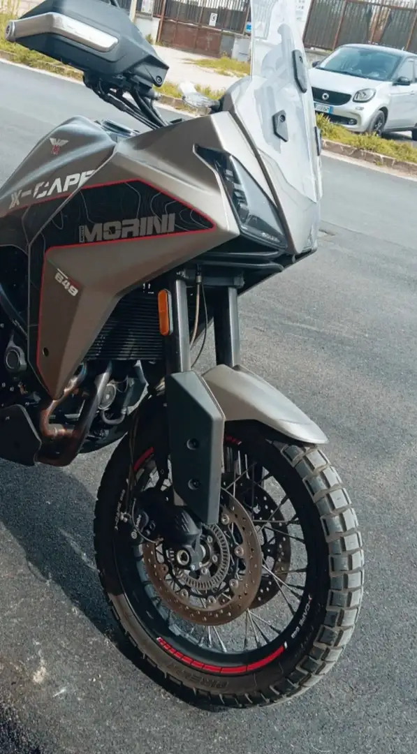 Moto Morini X-Cape cerchi a raggi Grigio - 2