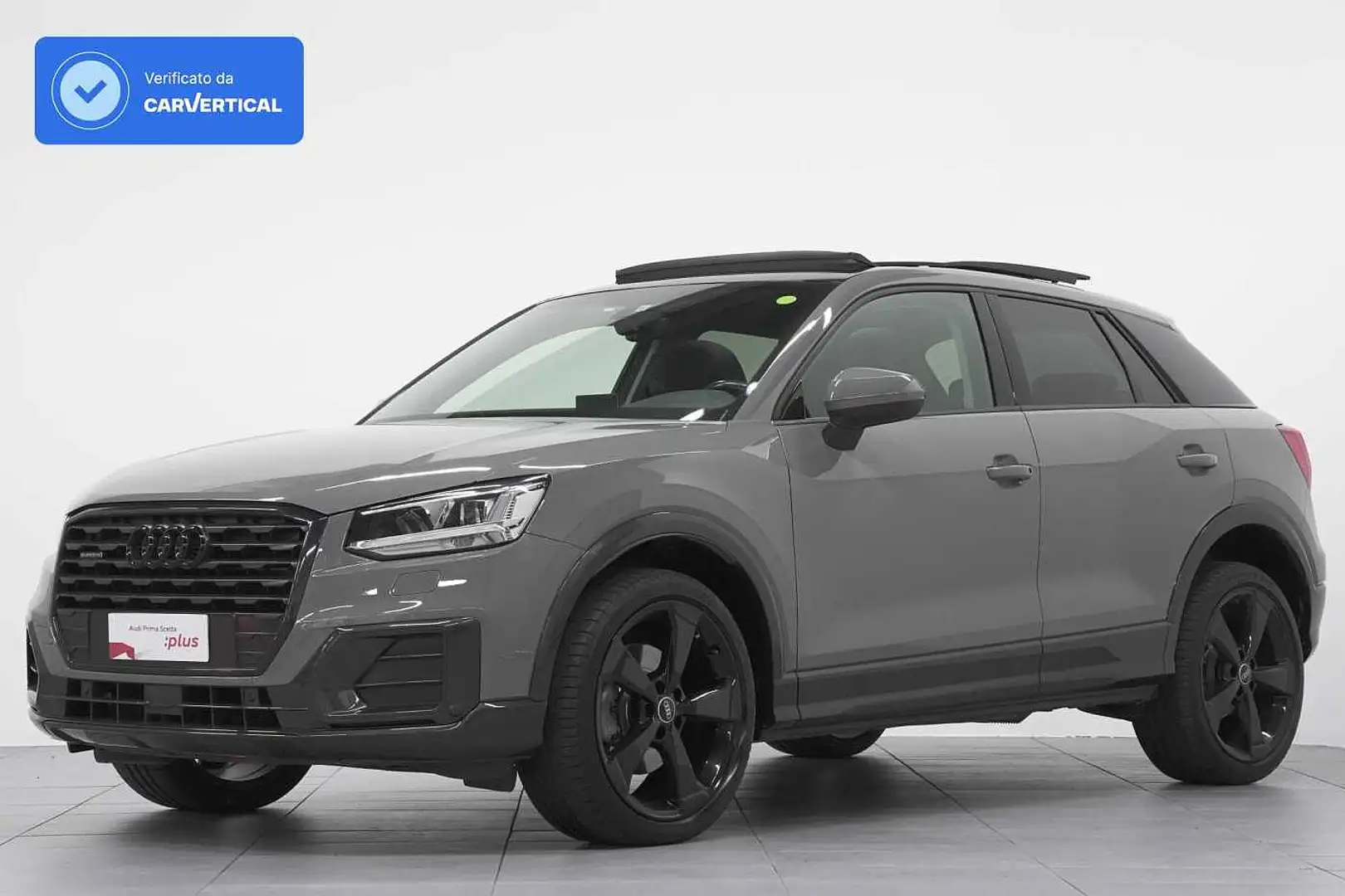 Audi Q2 2.0 TDI Stronic Admired Black Edition quattro Grigio - 1