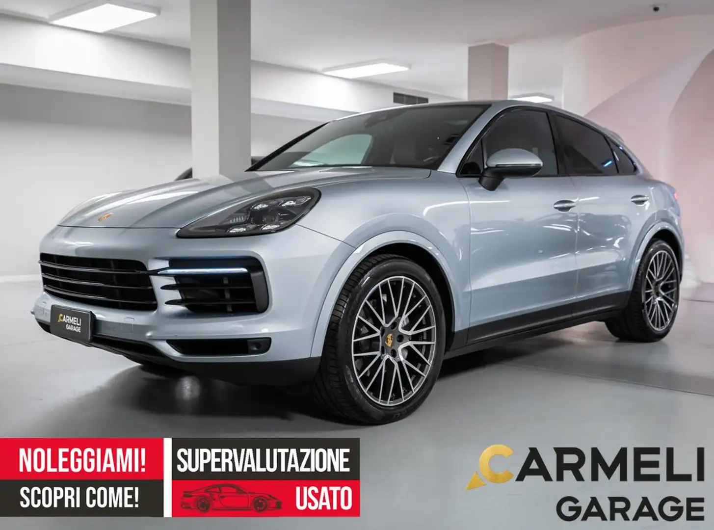 Porsche Cayenne Coupé 3.0 V6 -IVA ESPOSTA-SCARICO-PASM-CERCHI 21 Zilver - 1