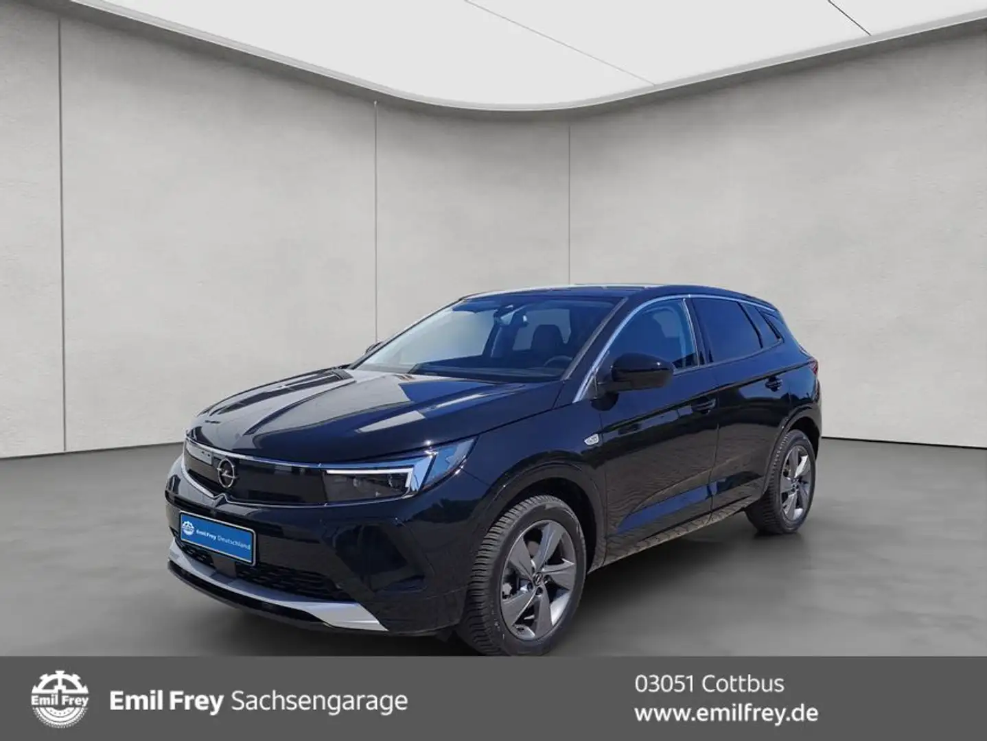 Opel Grandland Grandland 1.2 DI Automatik Elegance AHZV Navi RFC Nero - 1