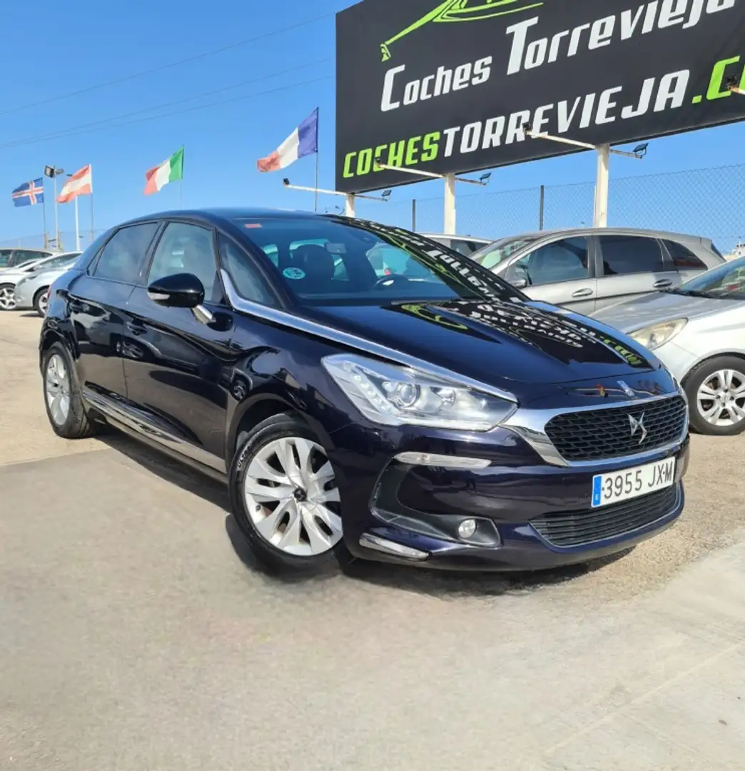 DS Automobiles DS 5 1.6BlueHDi S&S Style EAT6 120 Negro - 1