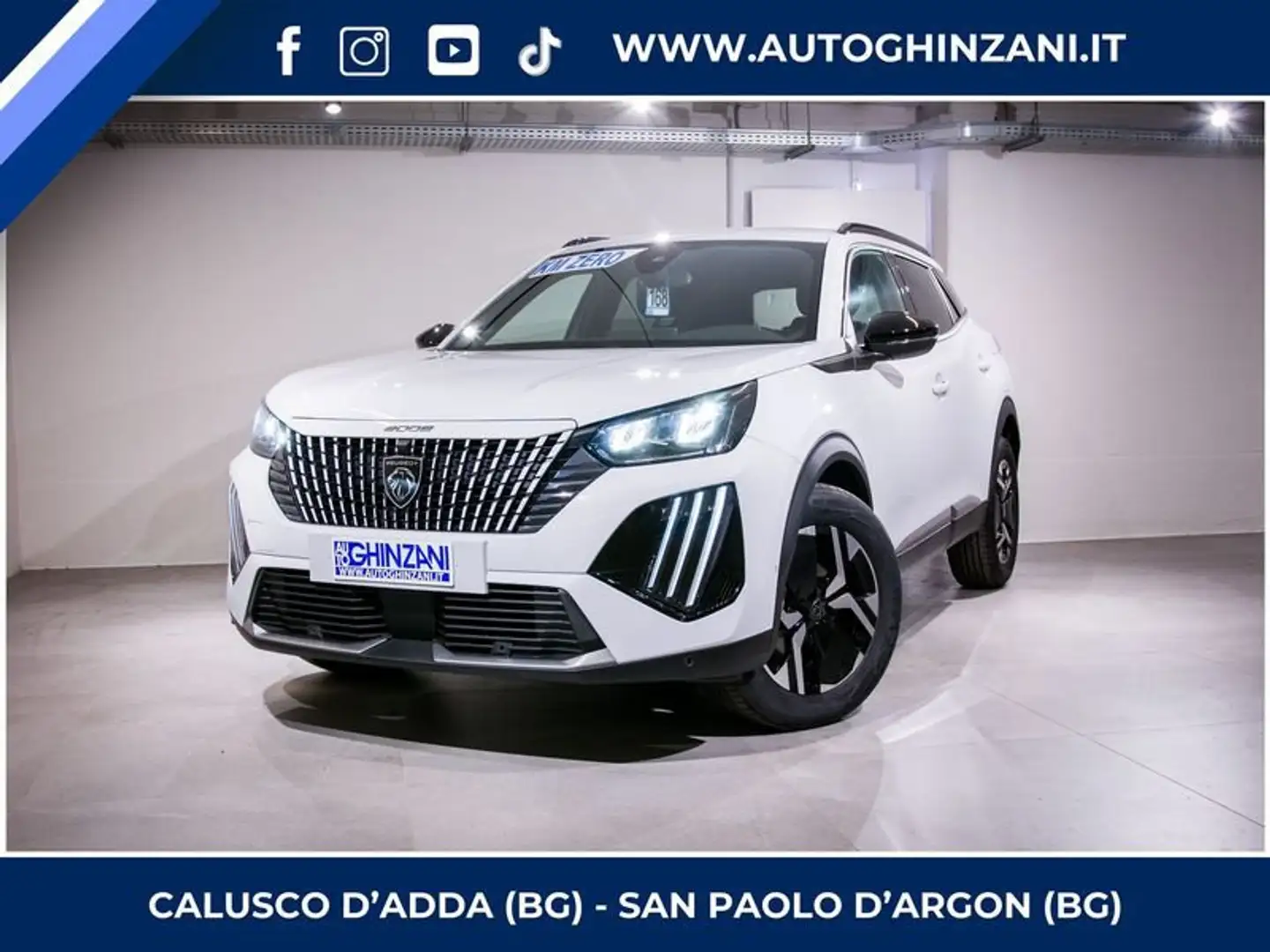 Peugeot 2008 PureTech 100 S&S Allure Blanc - 1