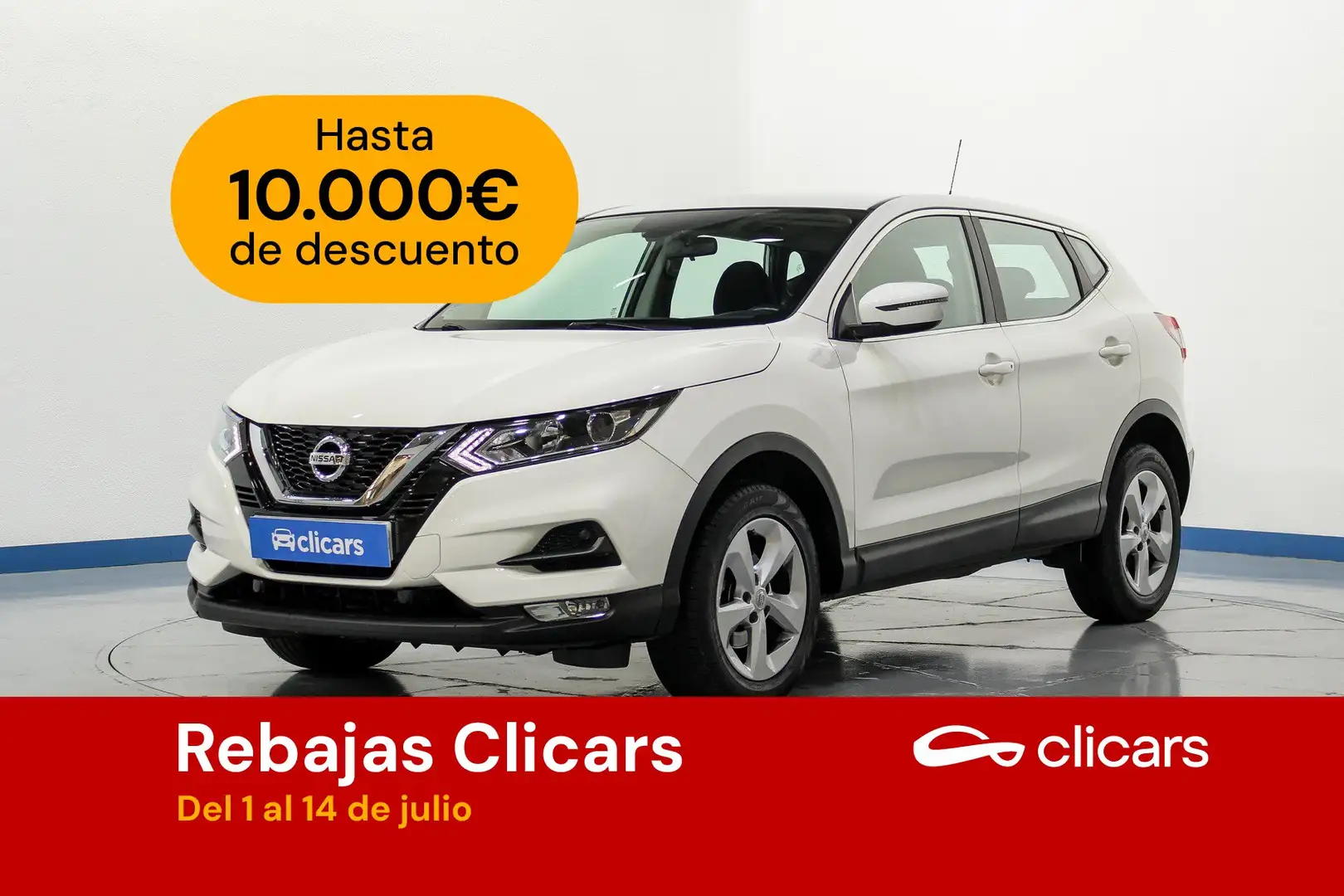 Nissan Qashqai 1.5dCi Acenta 4x2 85kW Blanc - 1