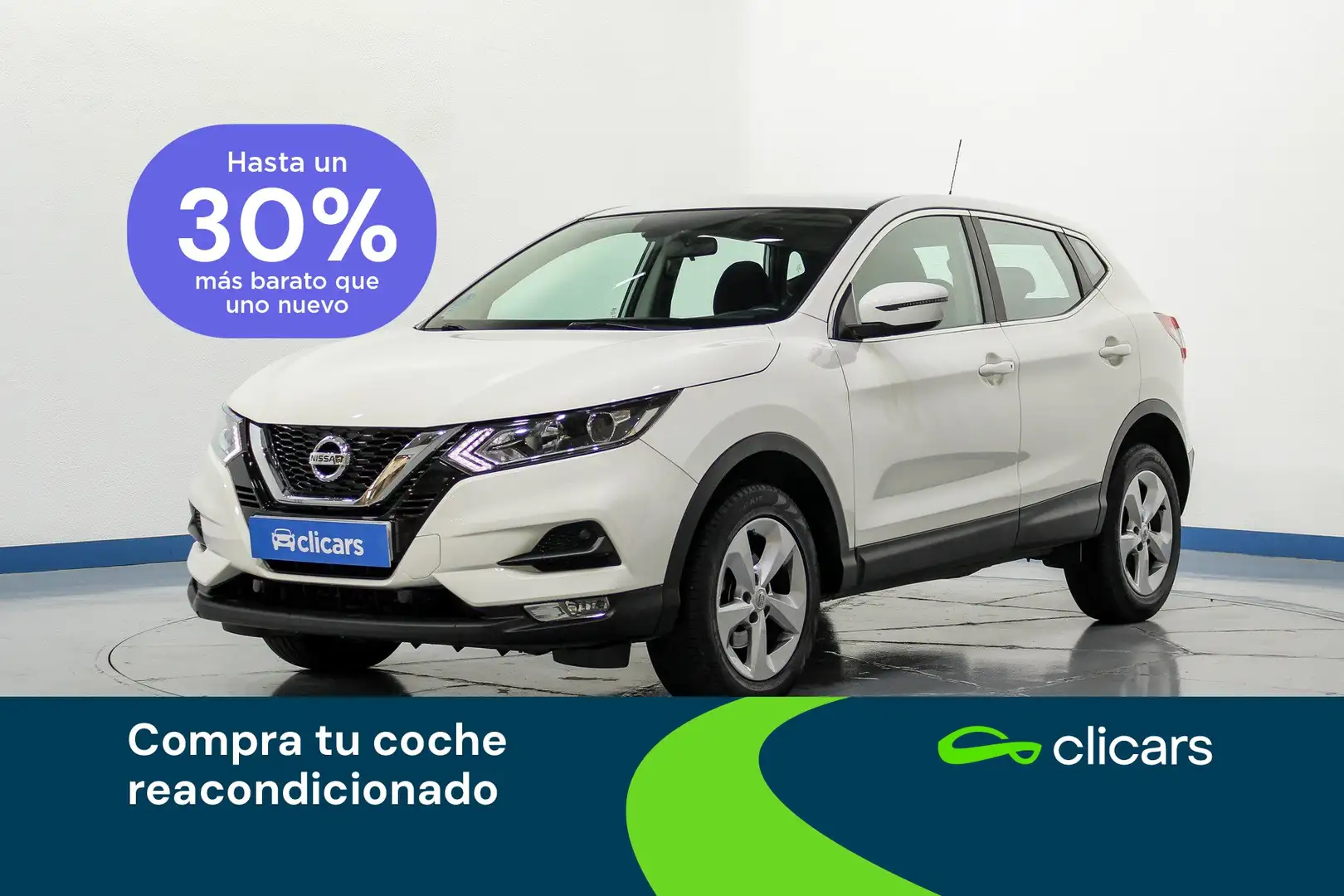 Nissan Qashqai 1.5dCi Acenta 4x2 85kW Blanco - 1