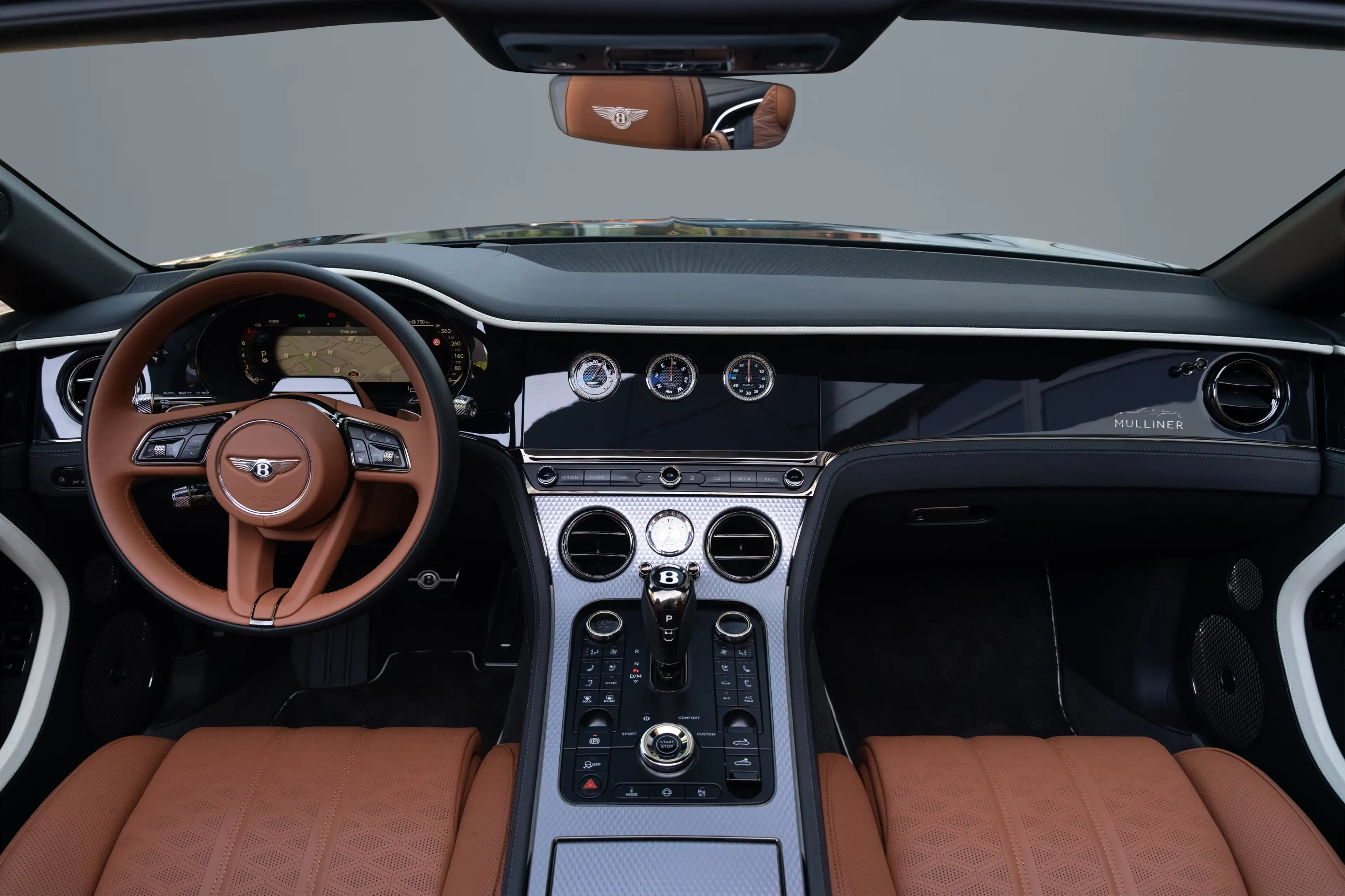 Bentley Continental GTC Mulliner Blackline Dark Chrome — photo 2