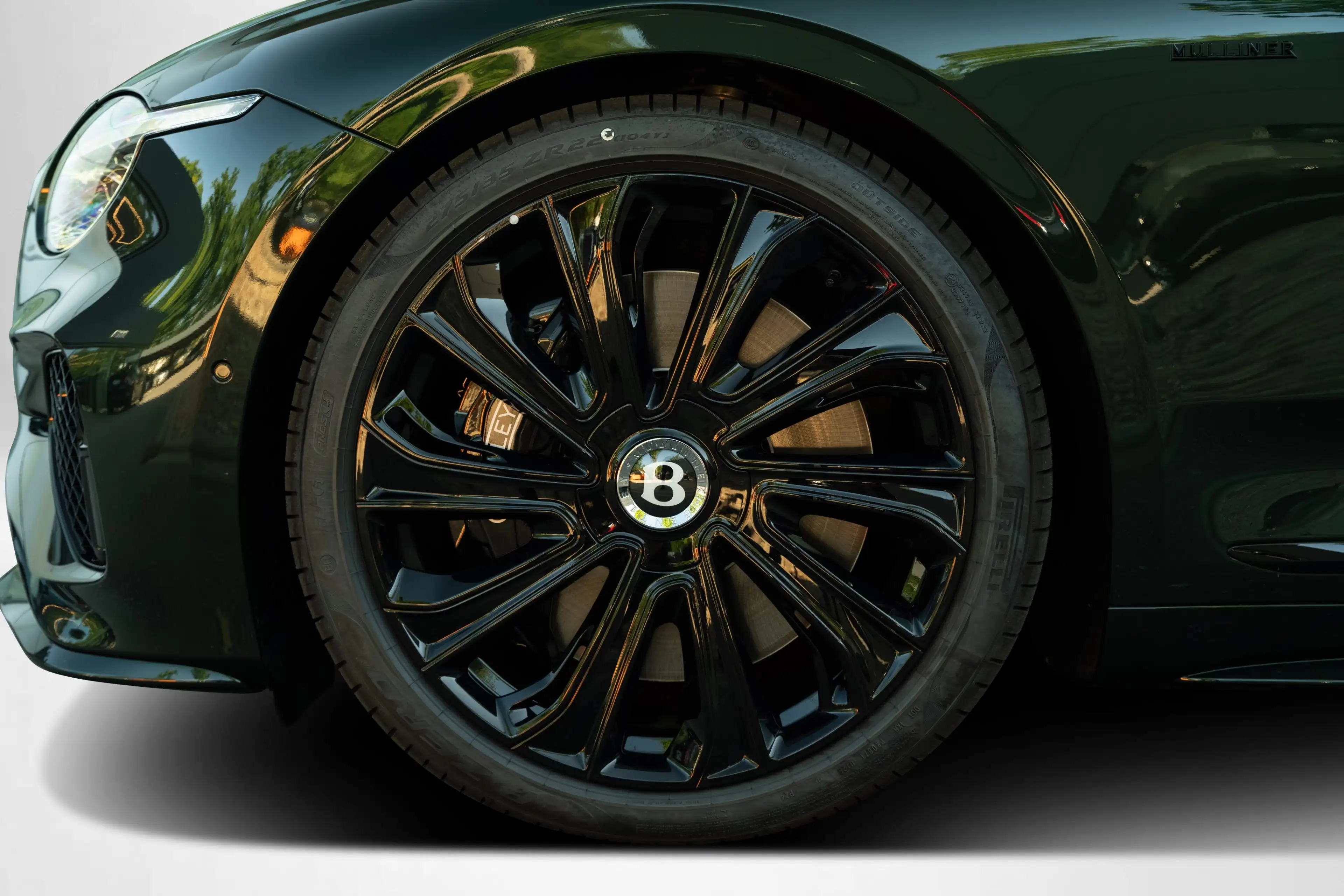 Bentley Continental GTC Mulliner Blackline Dark Chrome — photo 11