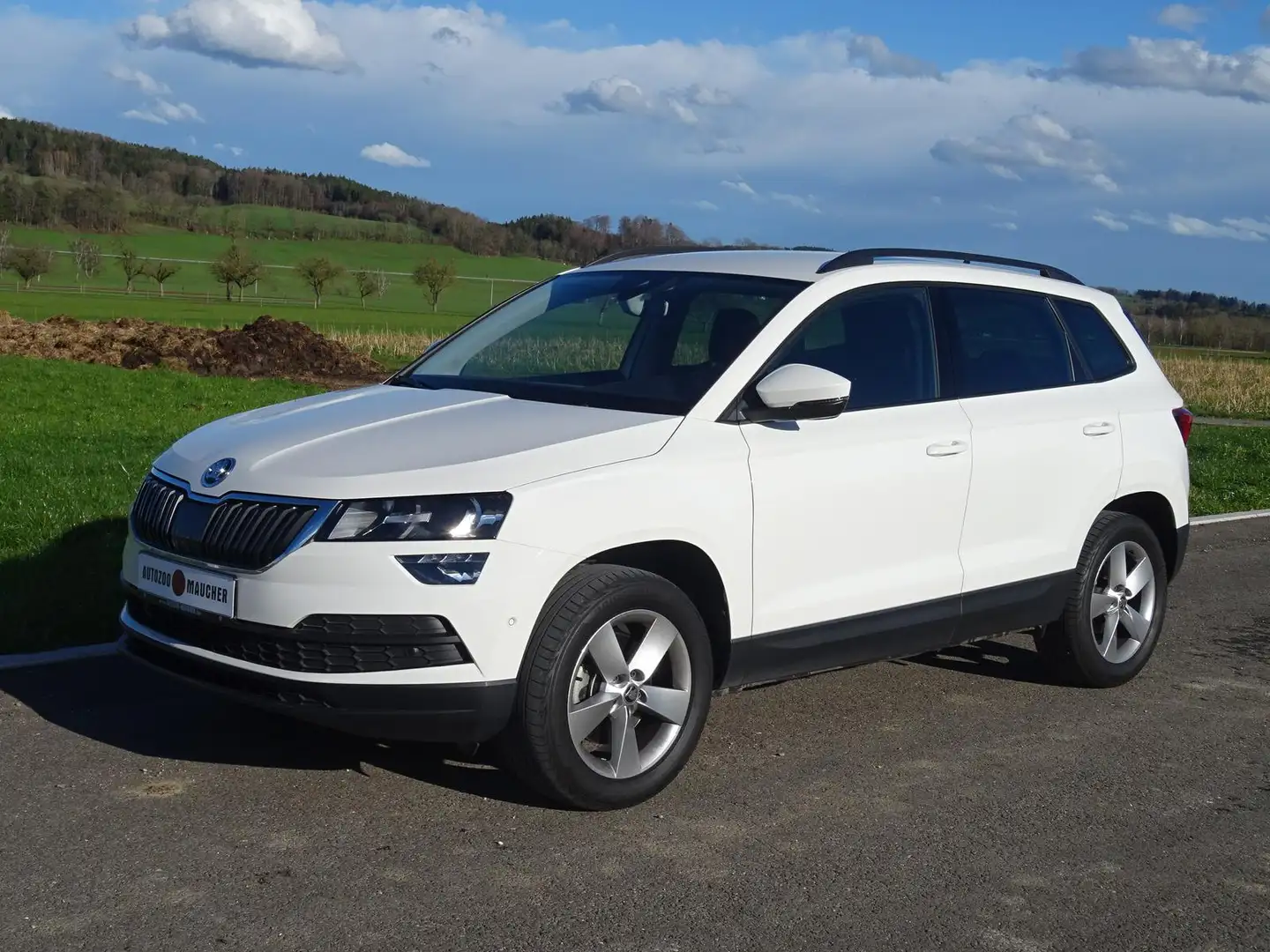 Skoda Karoq 2.0 TDI DSG 4x4 Ambition/PDC/GRA/SHZ/Navi Weiß - 2