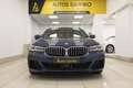 BMW 520 520dA Touring xDrive M Sport Bleu - thumbnail 10
