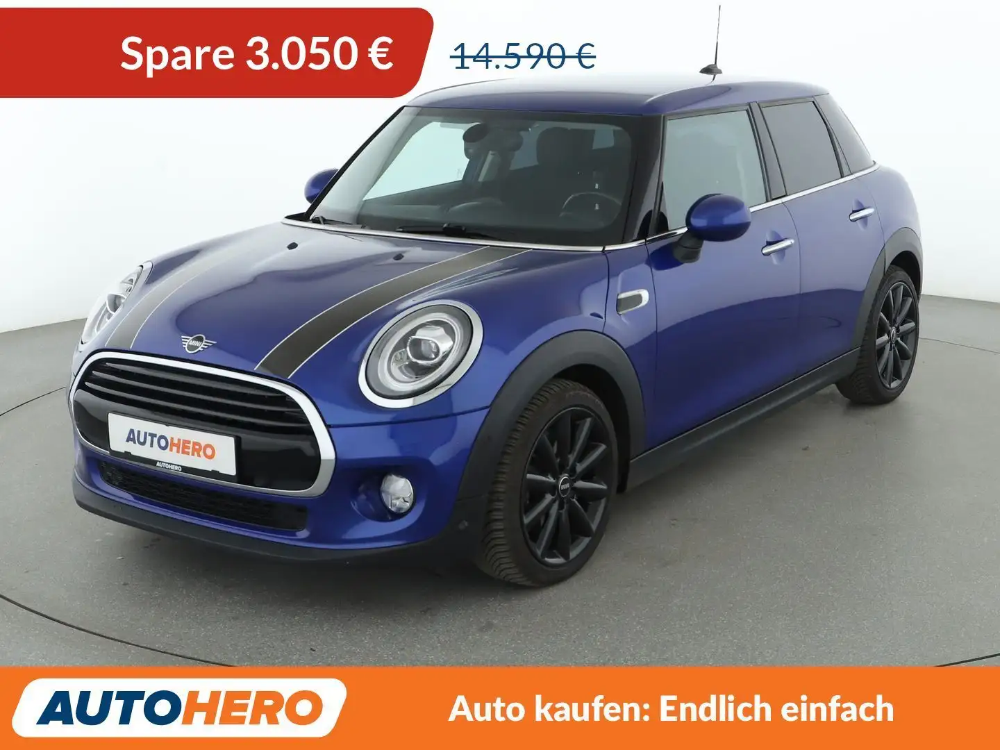MINI Cooper D Cooper D*NAVI*TEMPO*CAM*PDC*SHZ*ALU* Blau - 1