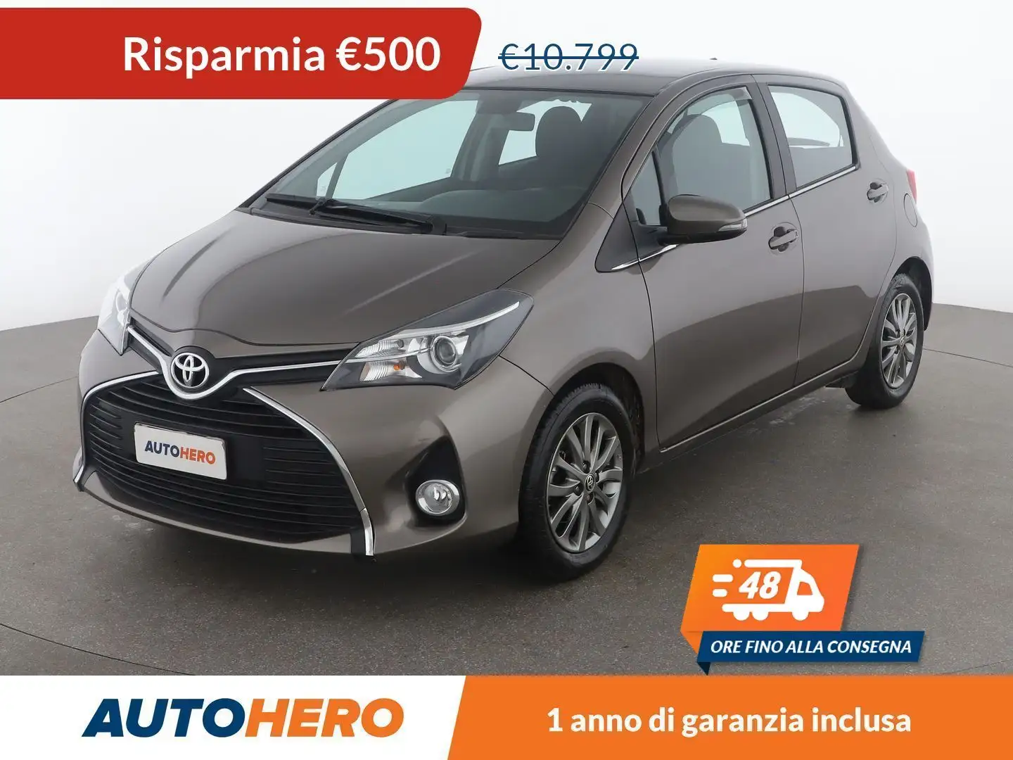 Toyota Yaris 1.0 VVT-i Active Złoty - 1