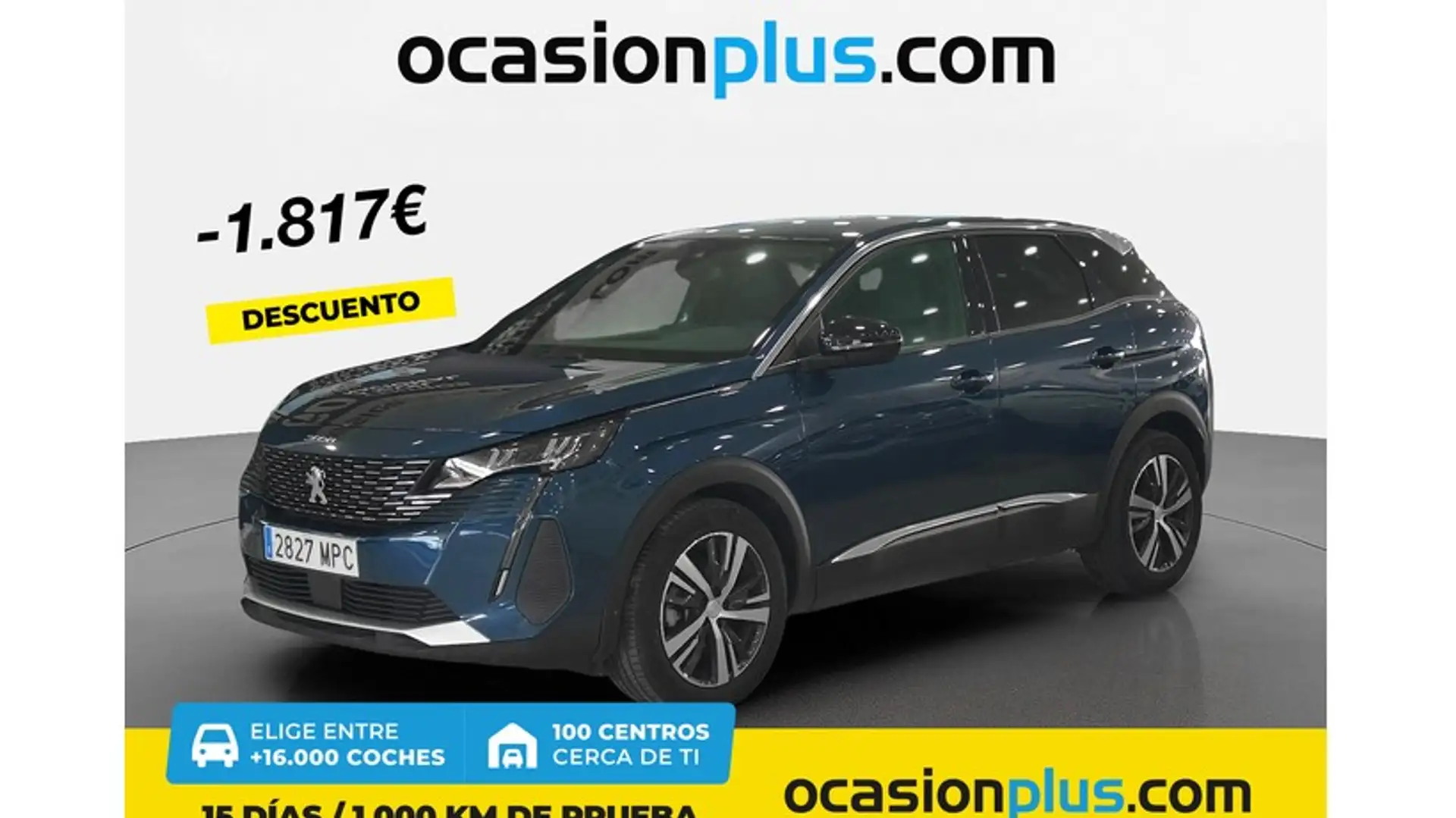 Peugeot 3008 1.2 PureTech S&S Allure 130 Bleu - 1