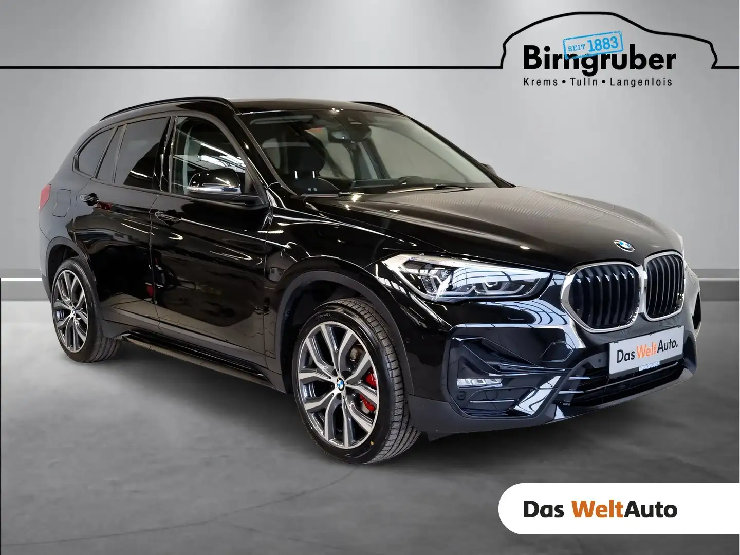 BMW X1 sDrive18d Aut. Schwarz - 1