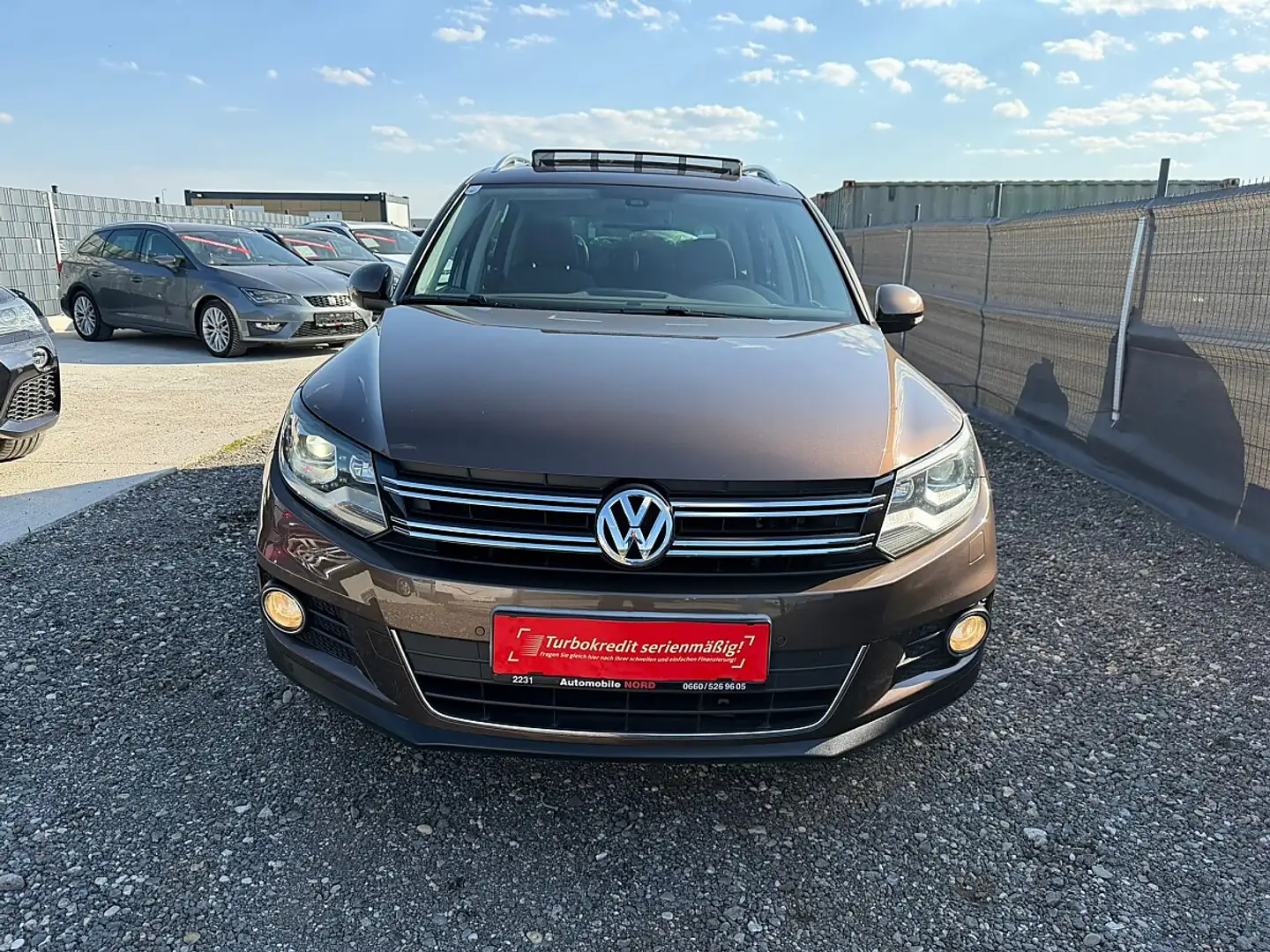 Volkswagen Tiguan 2,0 TDI 4Motion SKY DSG - AHK - PANORAMA - ALCA... Braun - 2