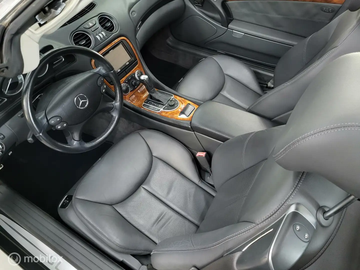 Mercedes-Benz SL 500 R230 Slechts 52.000km Topstaat! 500SL Grijs - 2