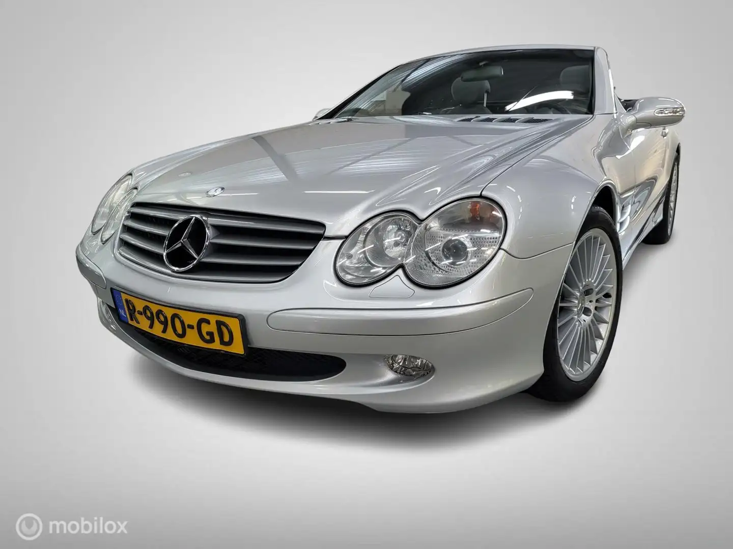 Mercedes-Benz SL 500 R230 Slechts 52.000km Topstaat! 500SL Grijs - 1