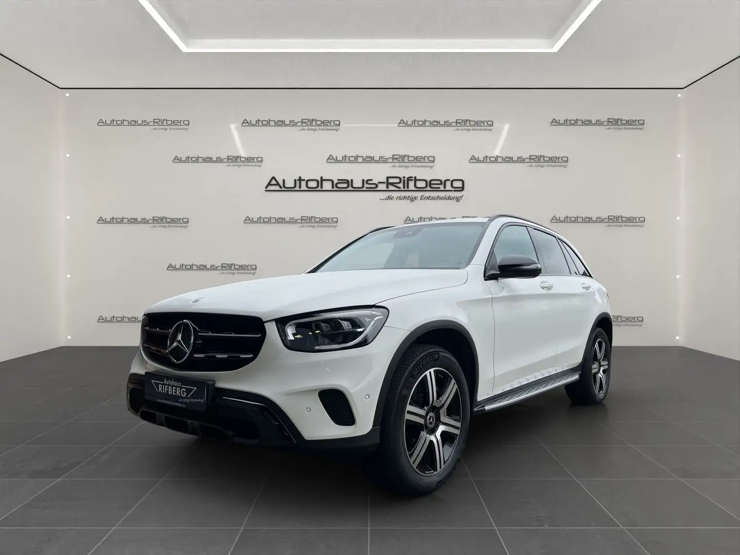 Mercedes-Benz GLC 300 de 4MATIC/AHK/9G-TRONIC/MBUX/KAMERA/19Z Blanco - 1