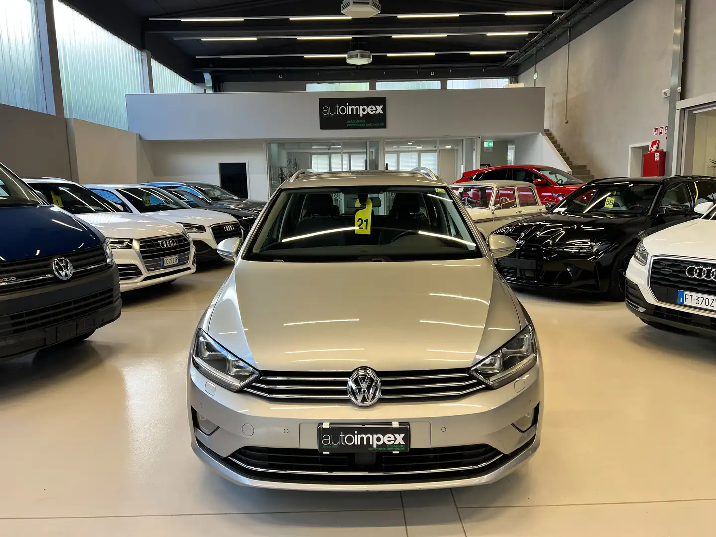 Volkswagen Golf Sportsvan Golf Sportsvan 1.4 TSI Highline Executive DSG Argent - 2