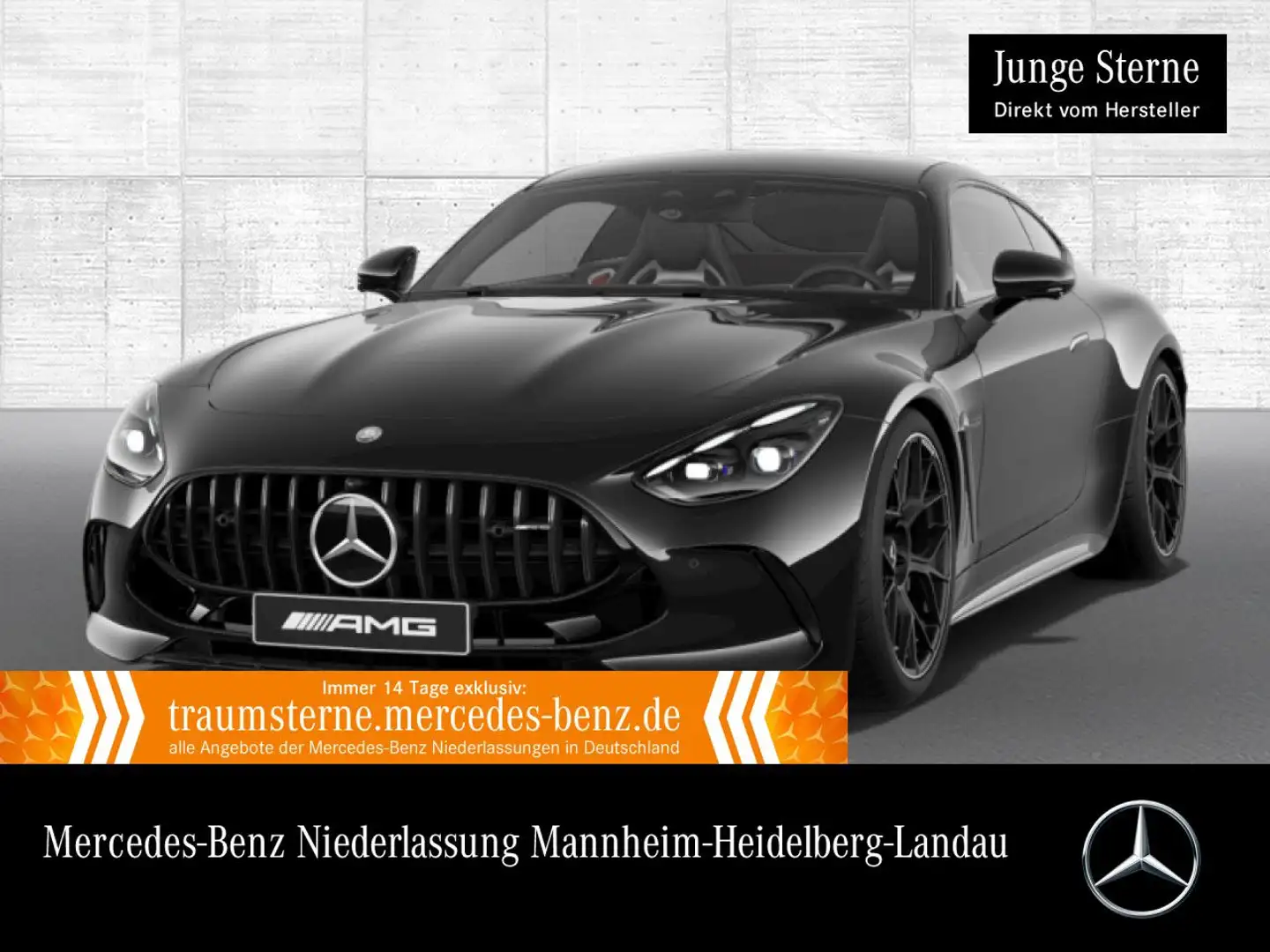 Mercedes-Benz AMG GT 63 Cp. 4M Perf-Sitze 360° Pano Burmester Schwarz - 1