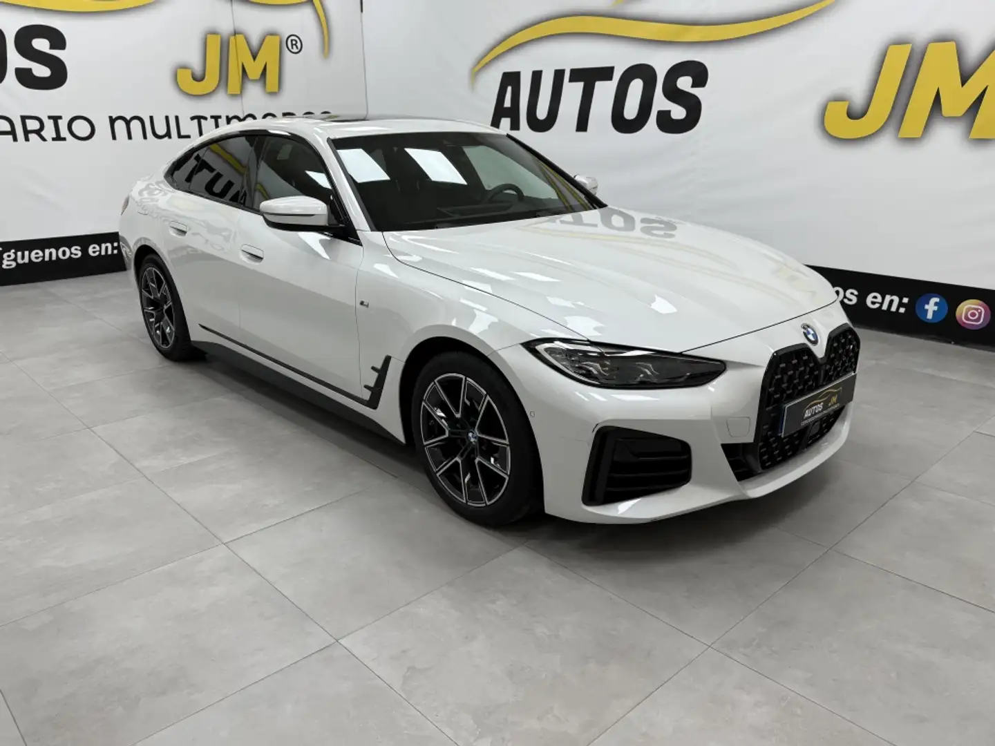 BMW 420 420dA Gran Coupé M Sport Bianco - 2