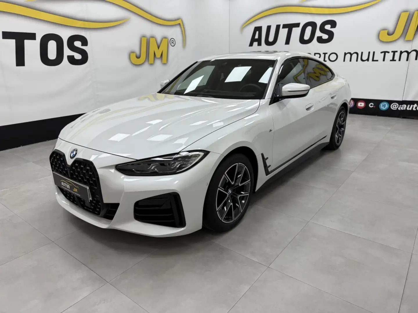 BMW 420 420dA Gran Coupé M Sport Bianco - 1