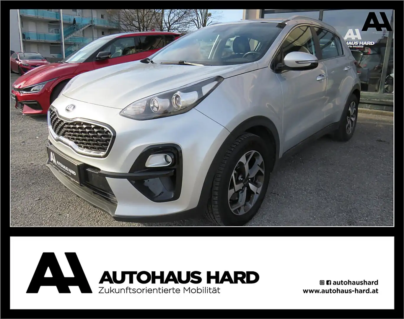 Kia Sportage 1,6 CRDI SCR Silber DCT Aut. Silber - 1