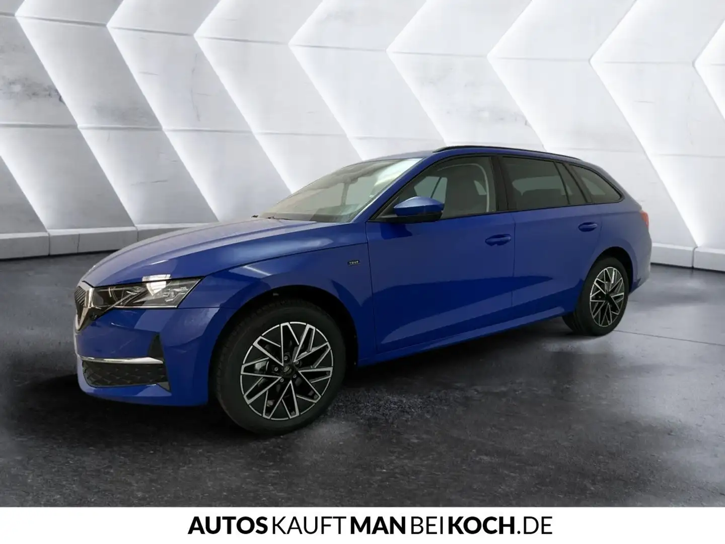 Skoda Octavia Combi 1.5 TSI Tour NAVI AHZV TOTWINKEL LED Blau - 2