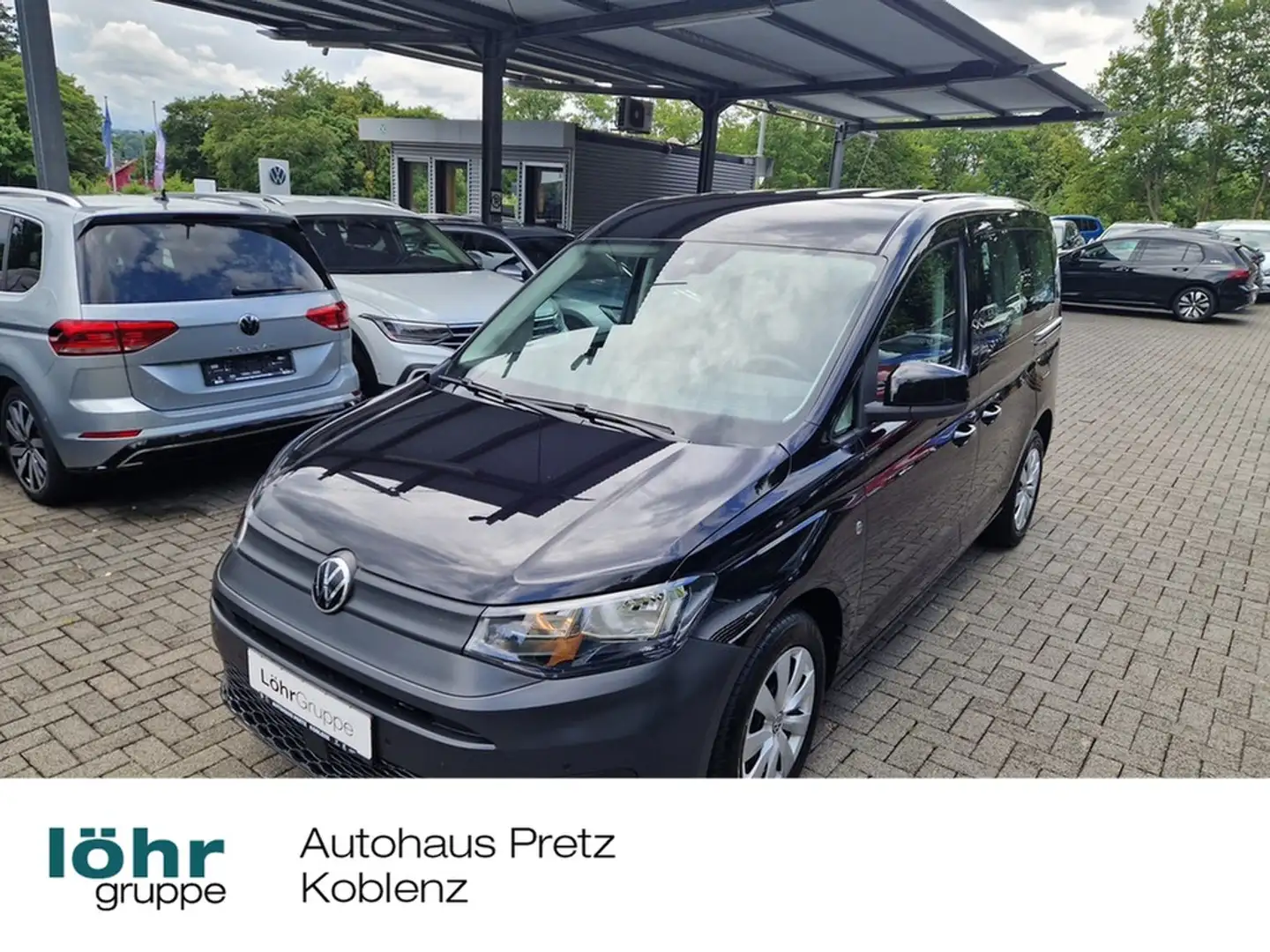 Volkswagen Caddy 2.0 TDI AHK, Navi., Tel., DAB+, PDC, GRA, Klima., Zwart - 1