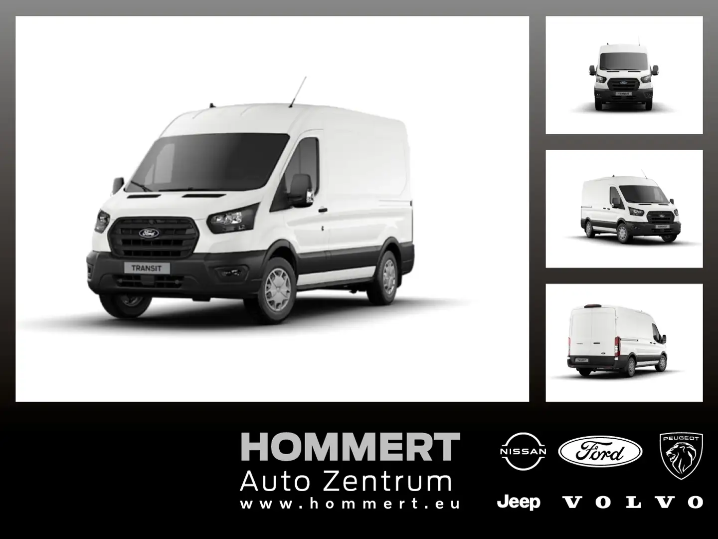 Ford Transit Kasten 350 L3 Trend *PDC*CAM*SYNC 4* Blanc - 1