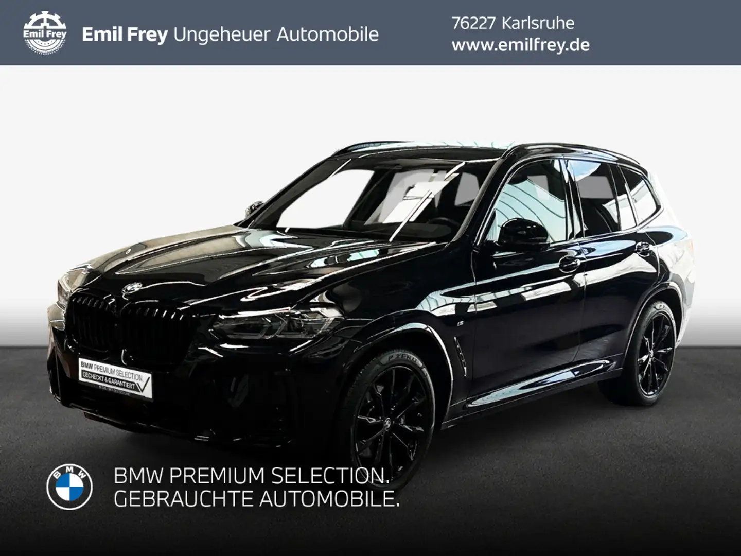 BMW X3 xDrive30i Aut. Schwarz - 1
