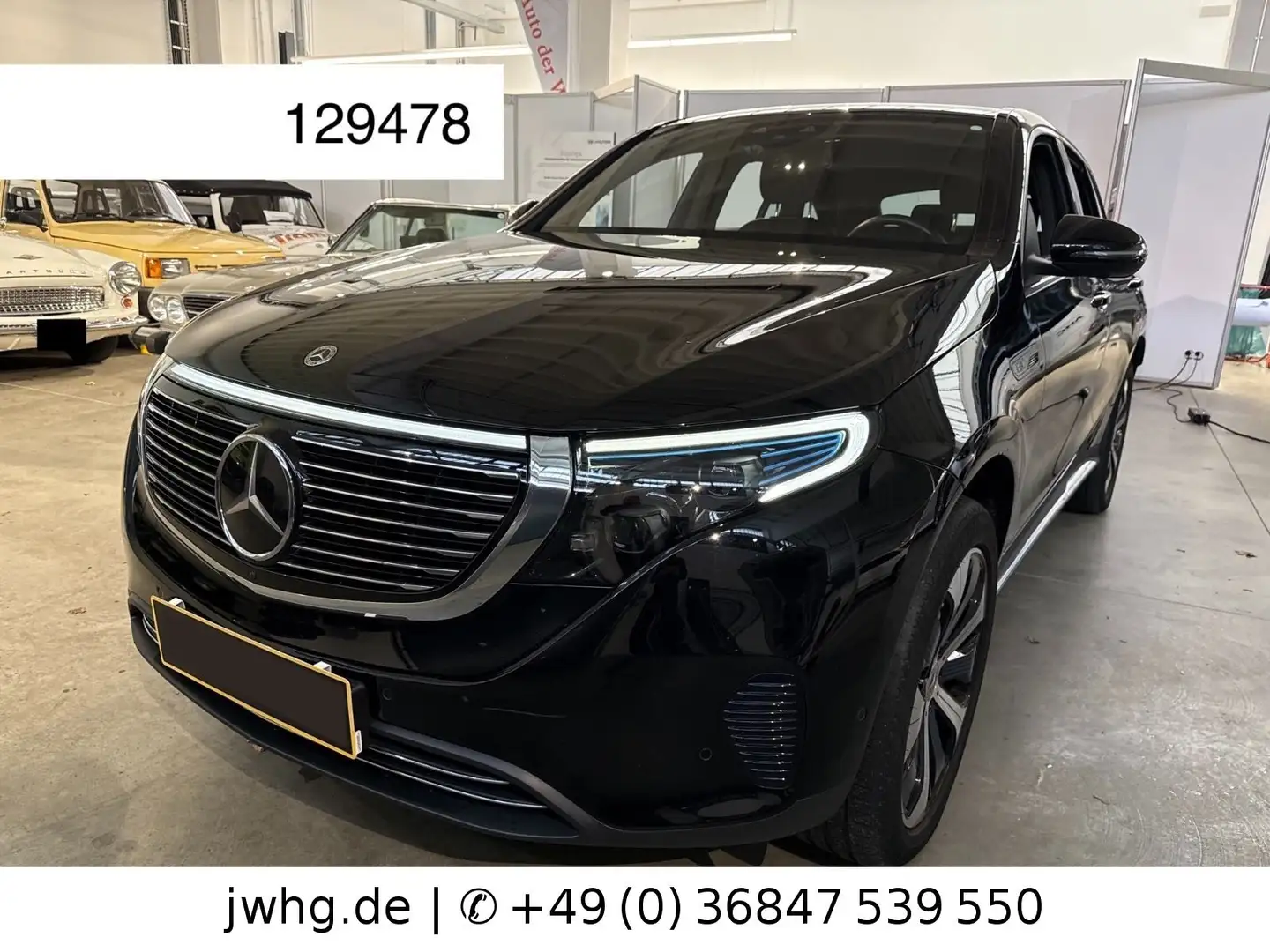 Mercedes-Benz EQC 400 400 4M ElectricArt|Distronic|360°|20"|HeadUp Schwarz - 1