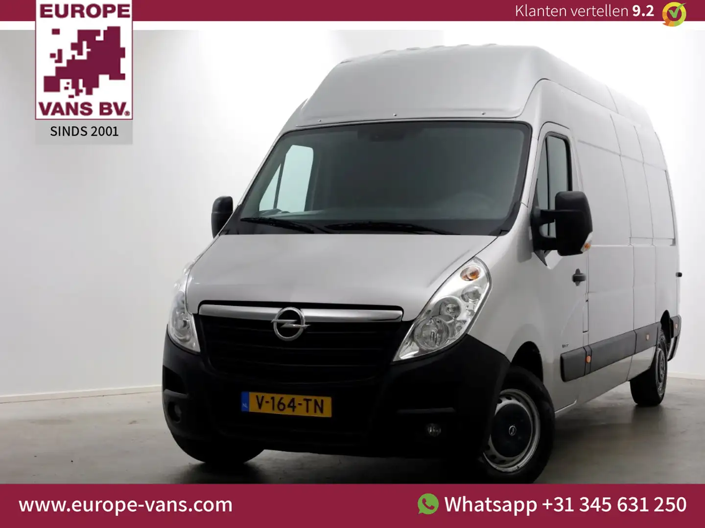Opel Movano 2.3 CDTI 145pk E6 BiTurbo L3H3 Airco/Navi 11-2018 Argent - 1