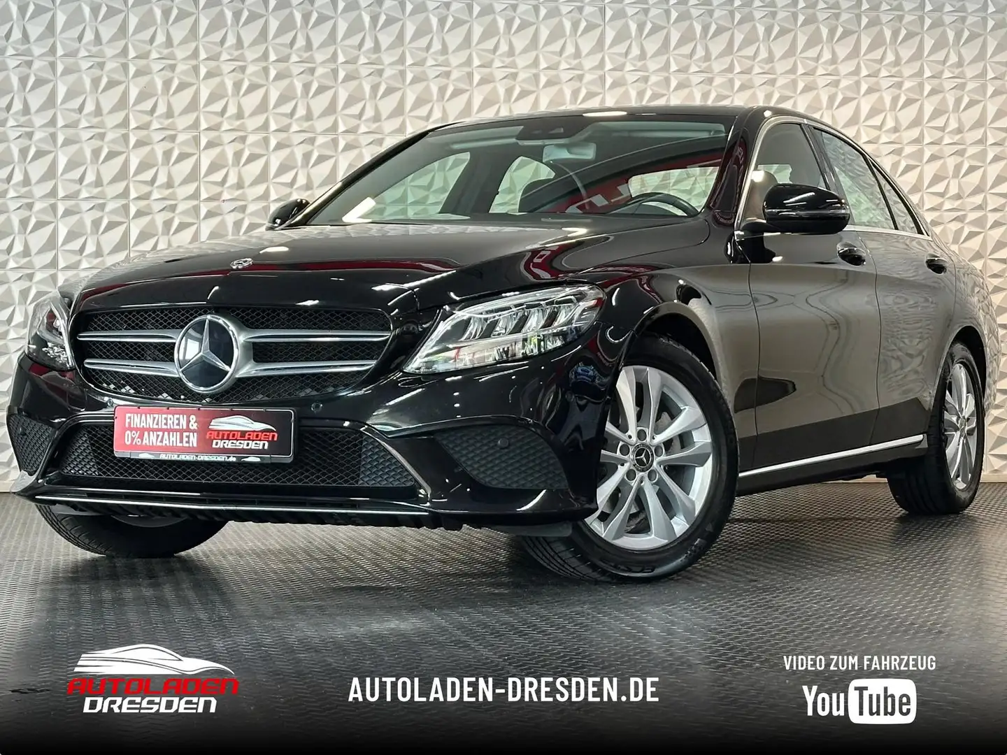 Mercedes-Benz C 180 C180 AVANTGARDE LED#SHZ#TEMP#NAVI#CAM#DAB#2HD Schwarz - 1
