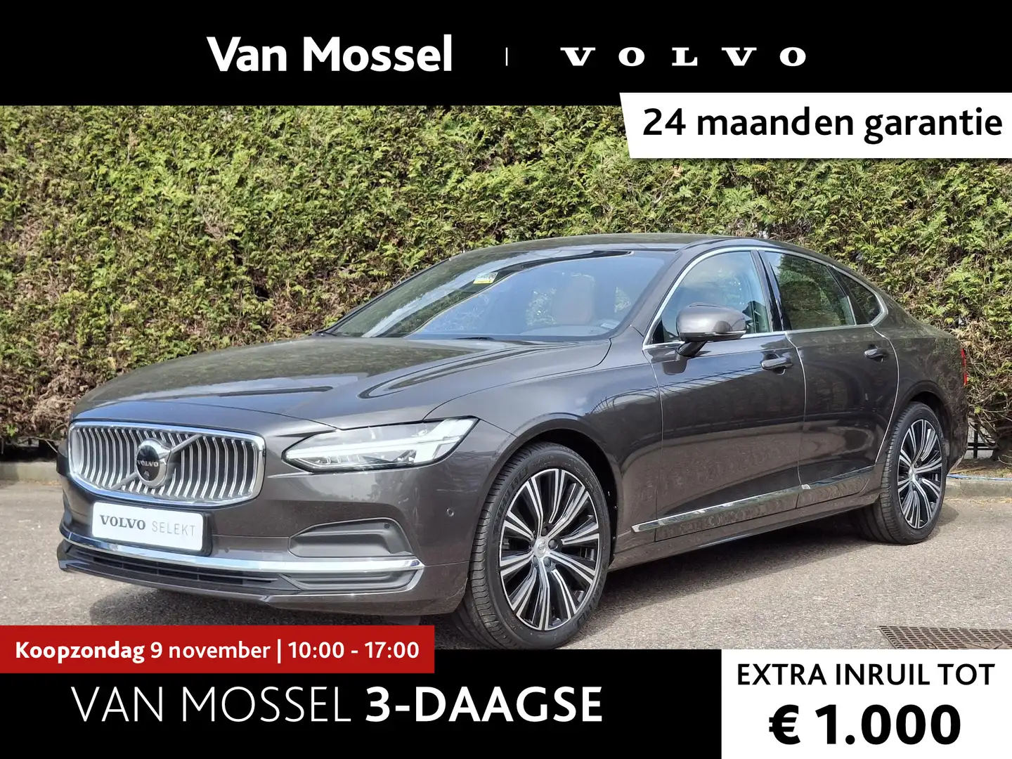 Volvo S90 B5 Ultimate Bright | Geventileerde/Verwarmde stoel Gris - 1