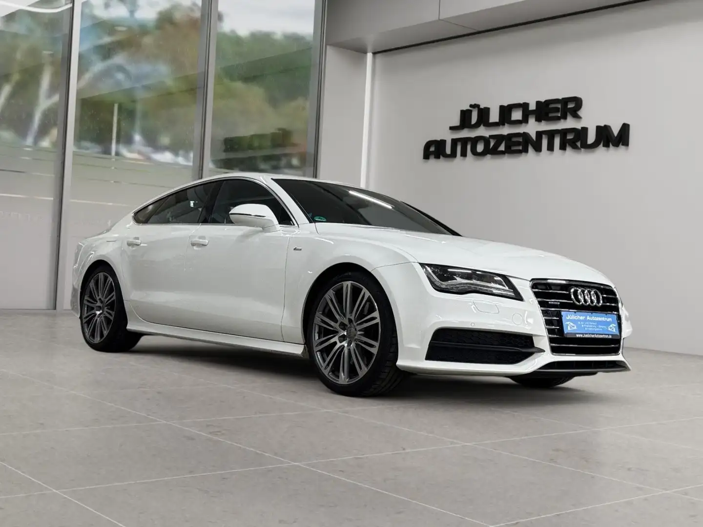 Audi A7 Sportb. 3.0 TFSI quattro S-Line,1 J. Garantie Weiß - 1
