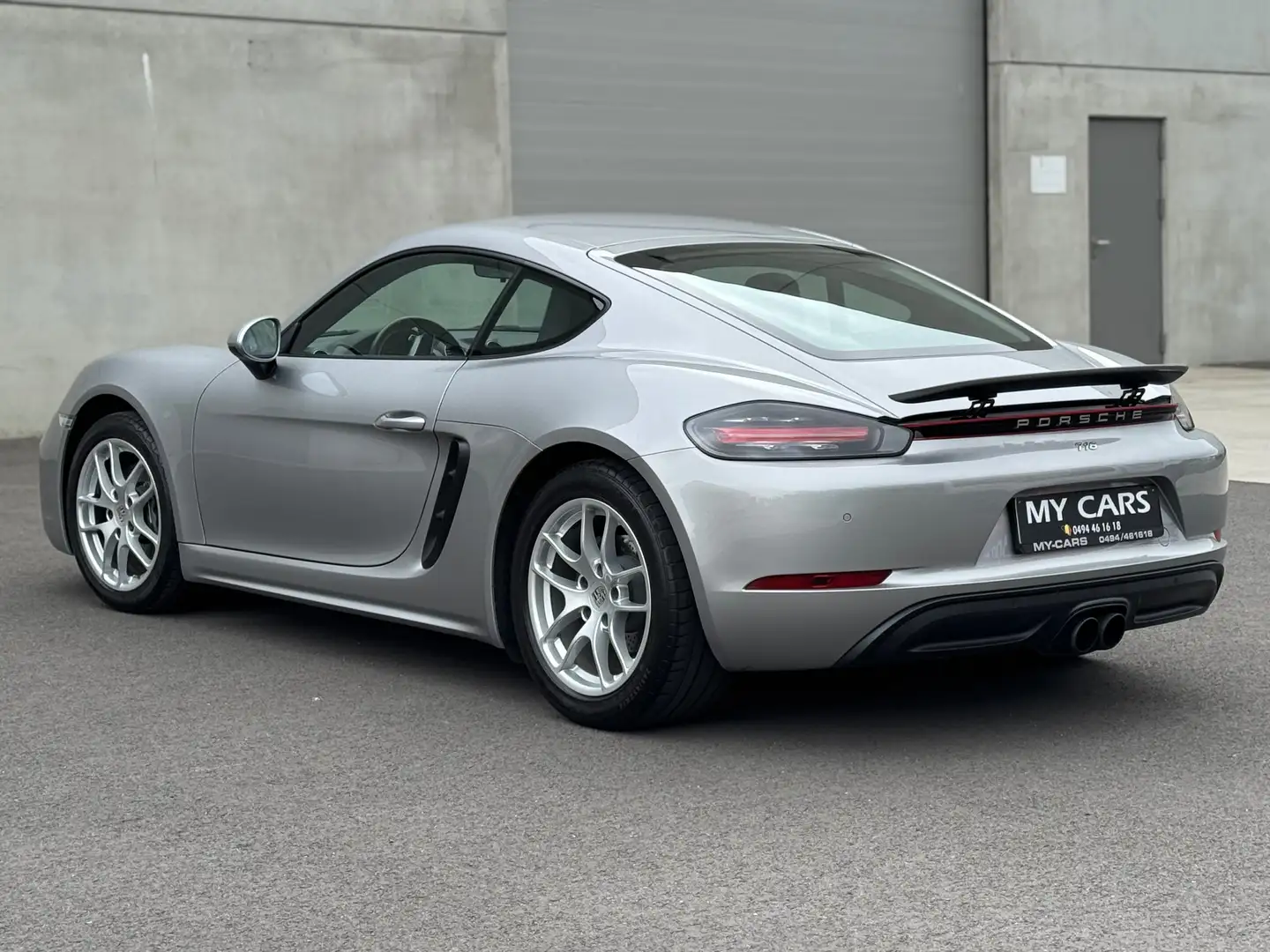 Porsche 718 2.0 Turbo Pdk Exhaust Sport Cuir Clim Gps Xenon Grijs - 2