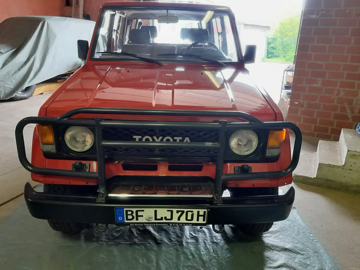 Toyota Land Cruiser Land Cruiser Turbo LJ 70 Rojo - 1