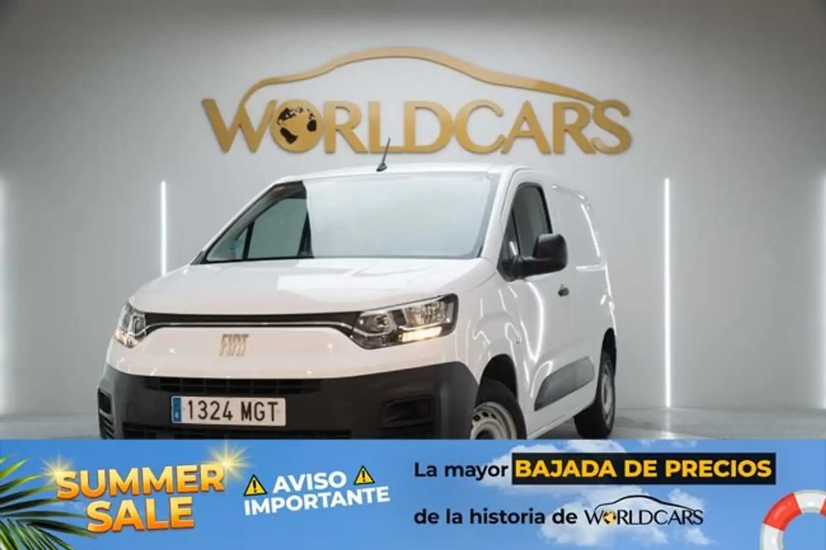 Fiat Dobló furgón l1 bluehdi 1.5 l 650kg 100c Blanco - 1