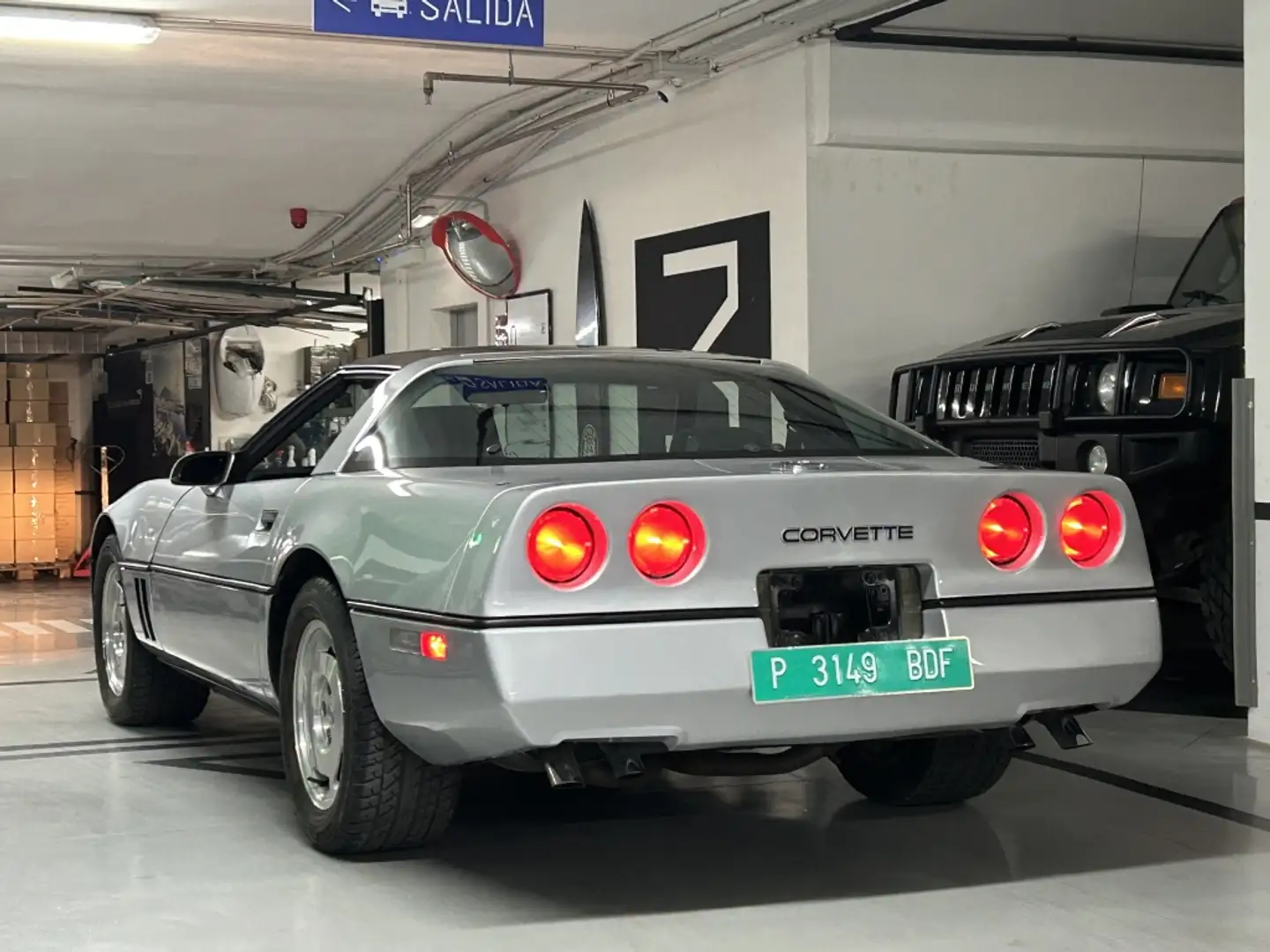 Chevrolet Corvette Targa Plateado - 1