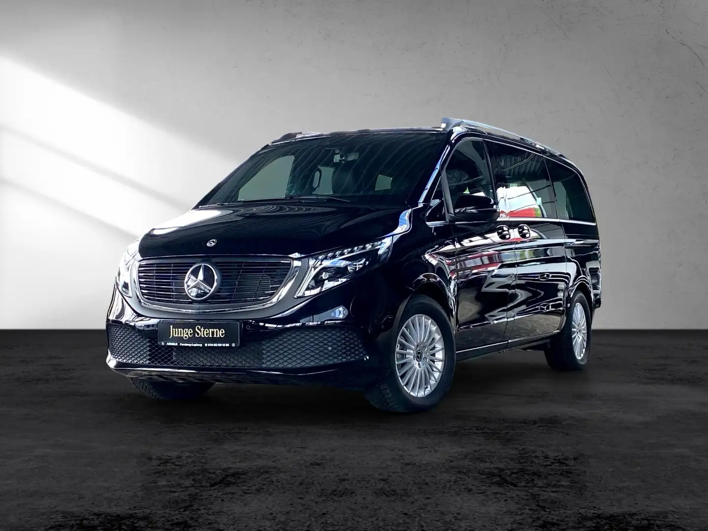 Mercedes-Benz EQV 300 EQV 300 AVANTGARDE Lang Distr 360° el-Türen 7-S. Schwarz - 2