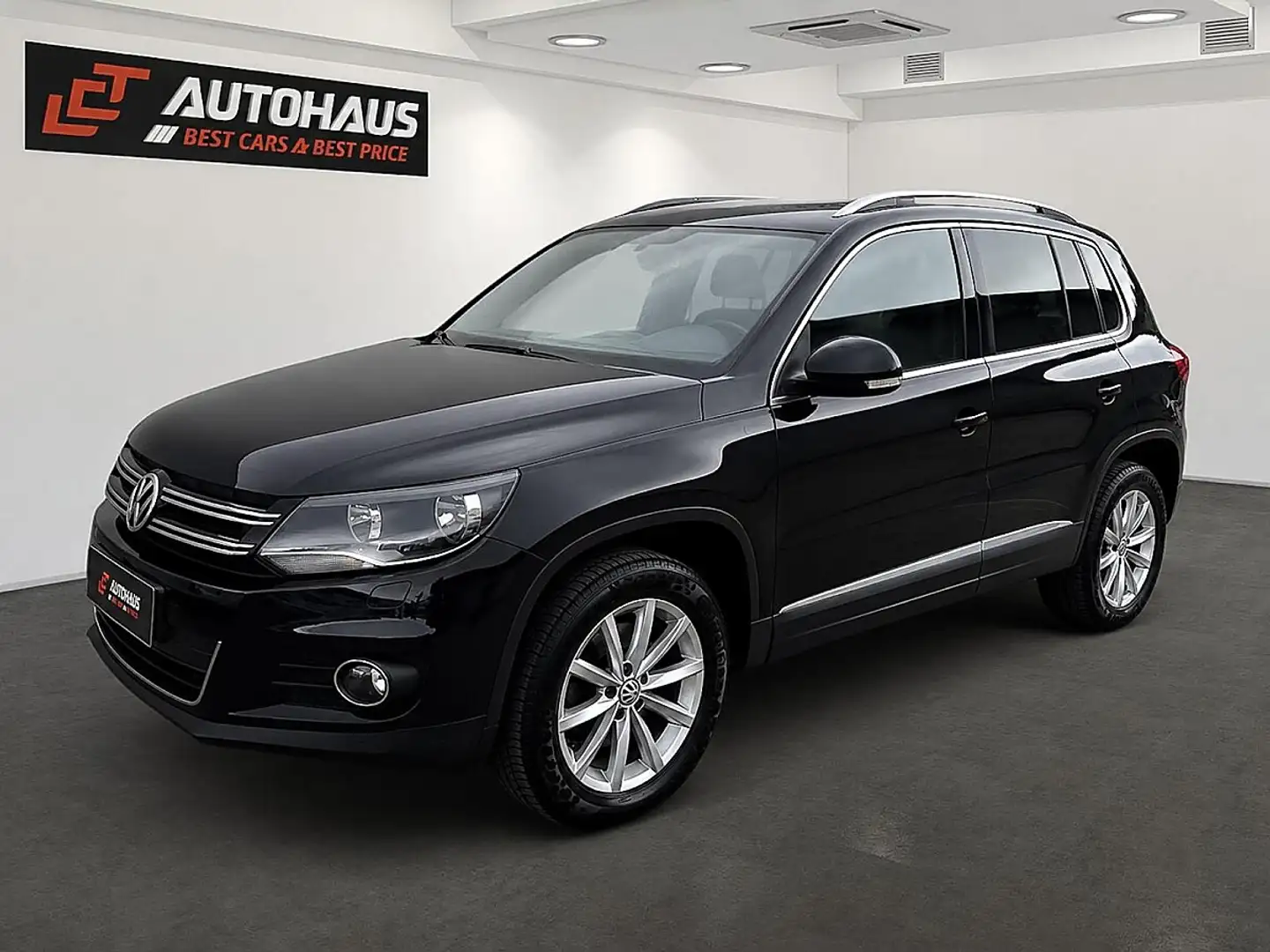 Volkswagen Tiguan 2,0 TDI SCR 4Motion Sport | PICKERL BIS 07/2027 | Schwarz - 1