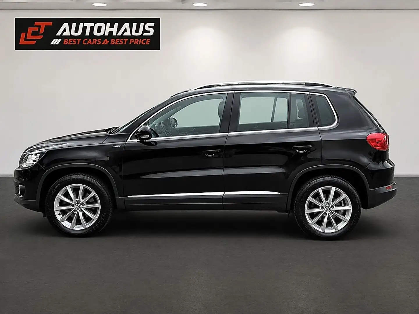 Volkswagen Tiguan 2,0 TDI SCR 4Motion Sport | PICKERL BIS 07/2027 | Schwarz - 2