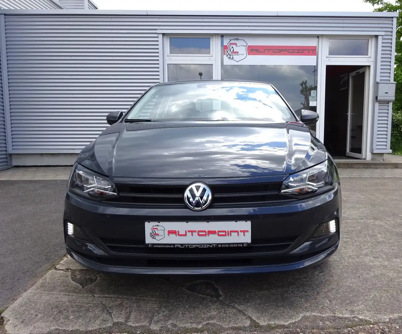 Volkswagen Polo POLO VI 1.0 TRENDLINE KLIMA ALU 1.HAND Grijs - 2
