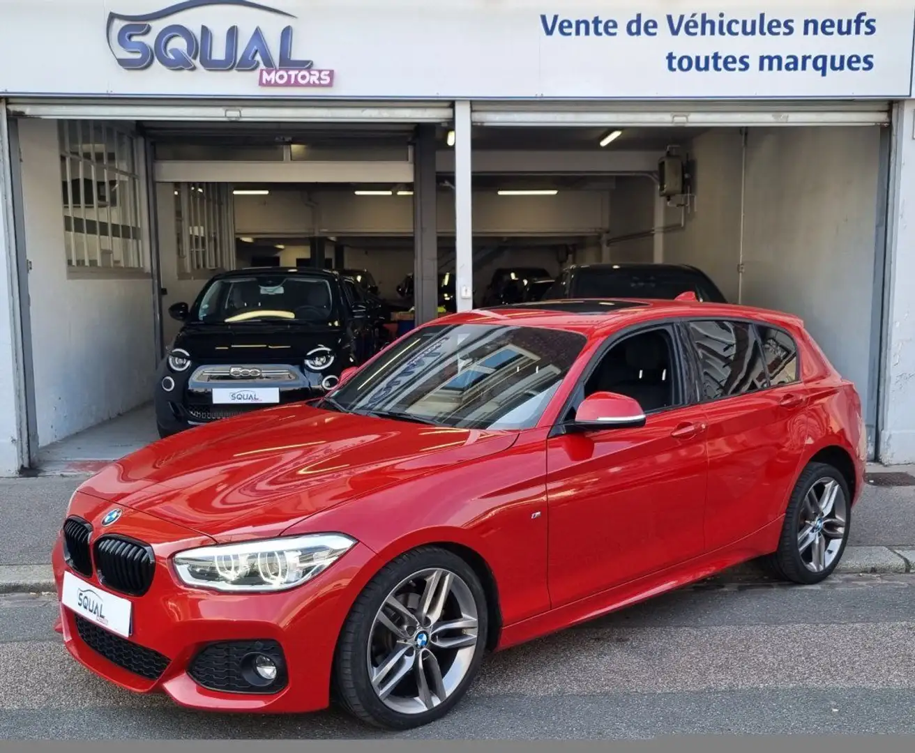 BMW 118 II (F21/20) 118dA 150ch M Sport 5p Rojo - 1