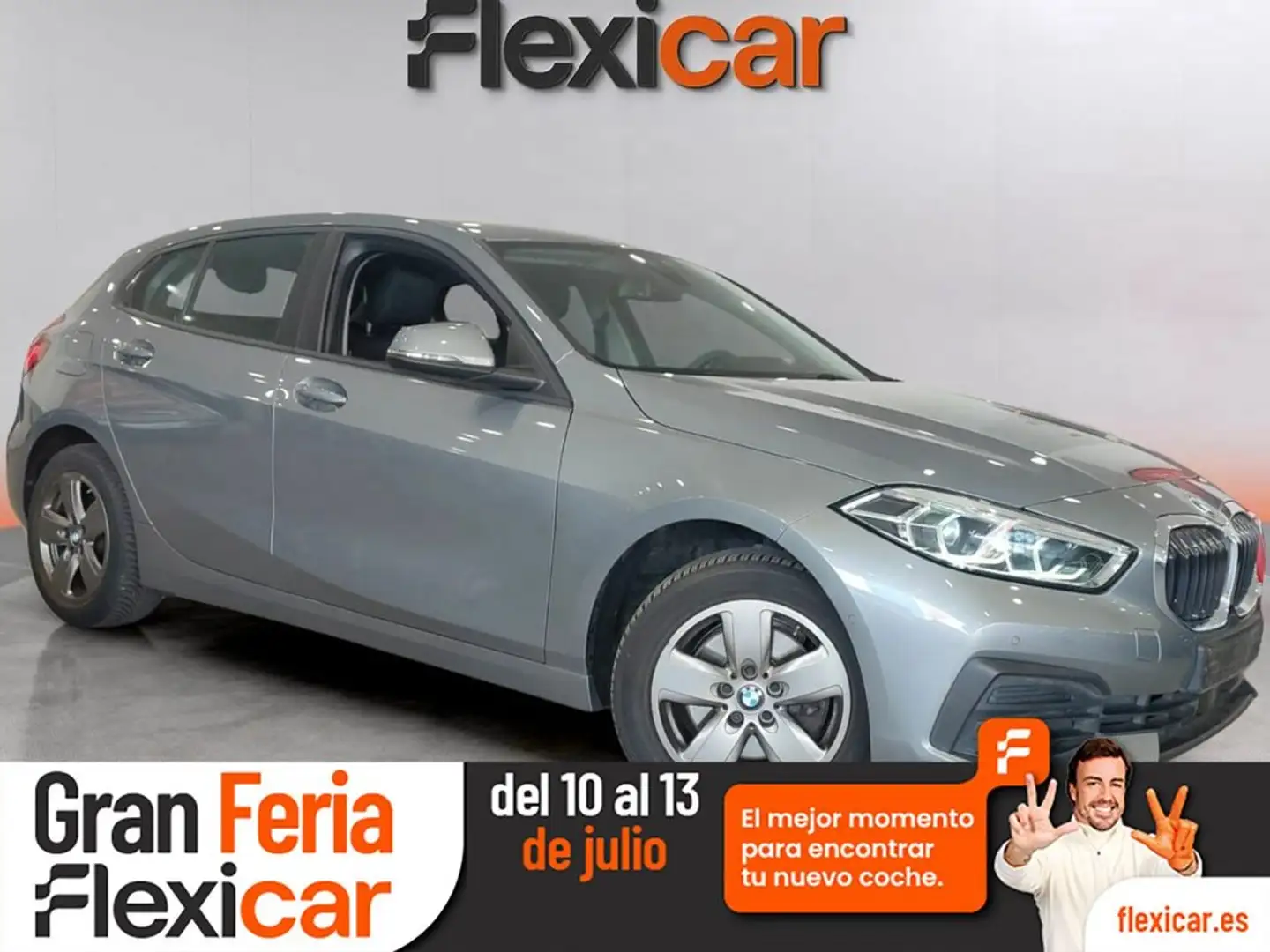 BMW 118 118d Gris - 1
