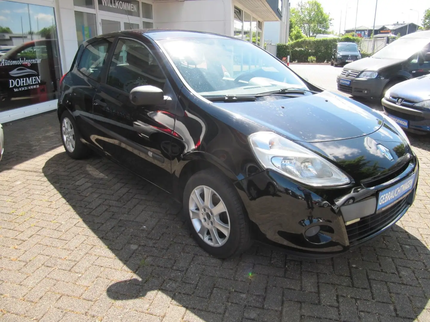 Renault Clio III GPS,Klima,Tüv neu,8fach Bereift,Euro5 Noir - 2