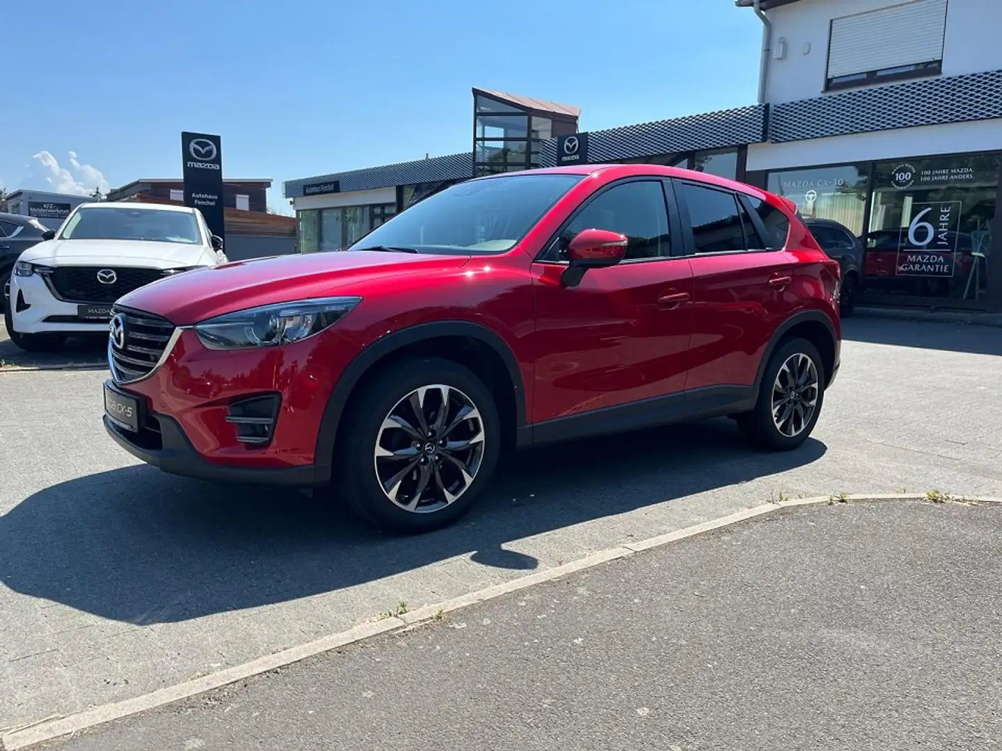 Mazda CX-5 SKYACTIV-G Sports-Line,AHK,Apple-Carplay Rood - 2