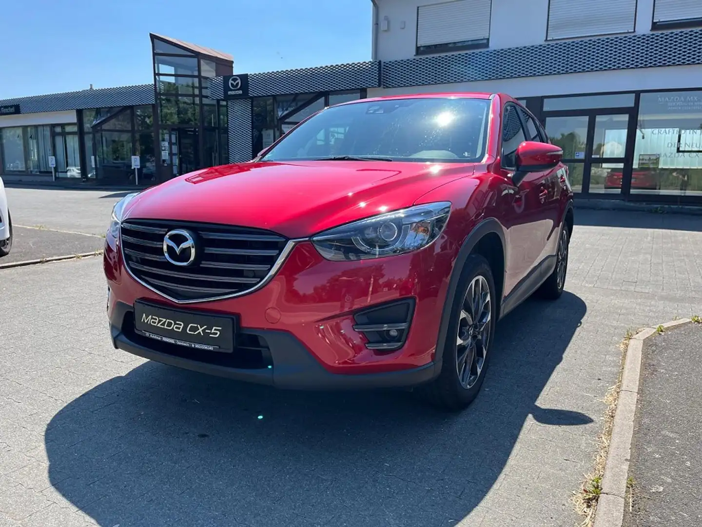 Mazda CX-5 SKYACTIV-G Sports-Line,AHK,Apple-Carplay Rood - 1