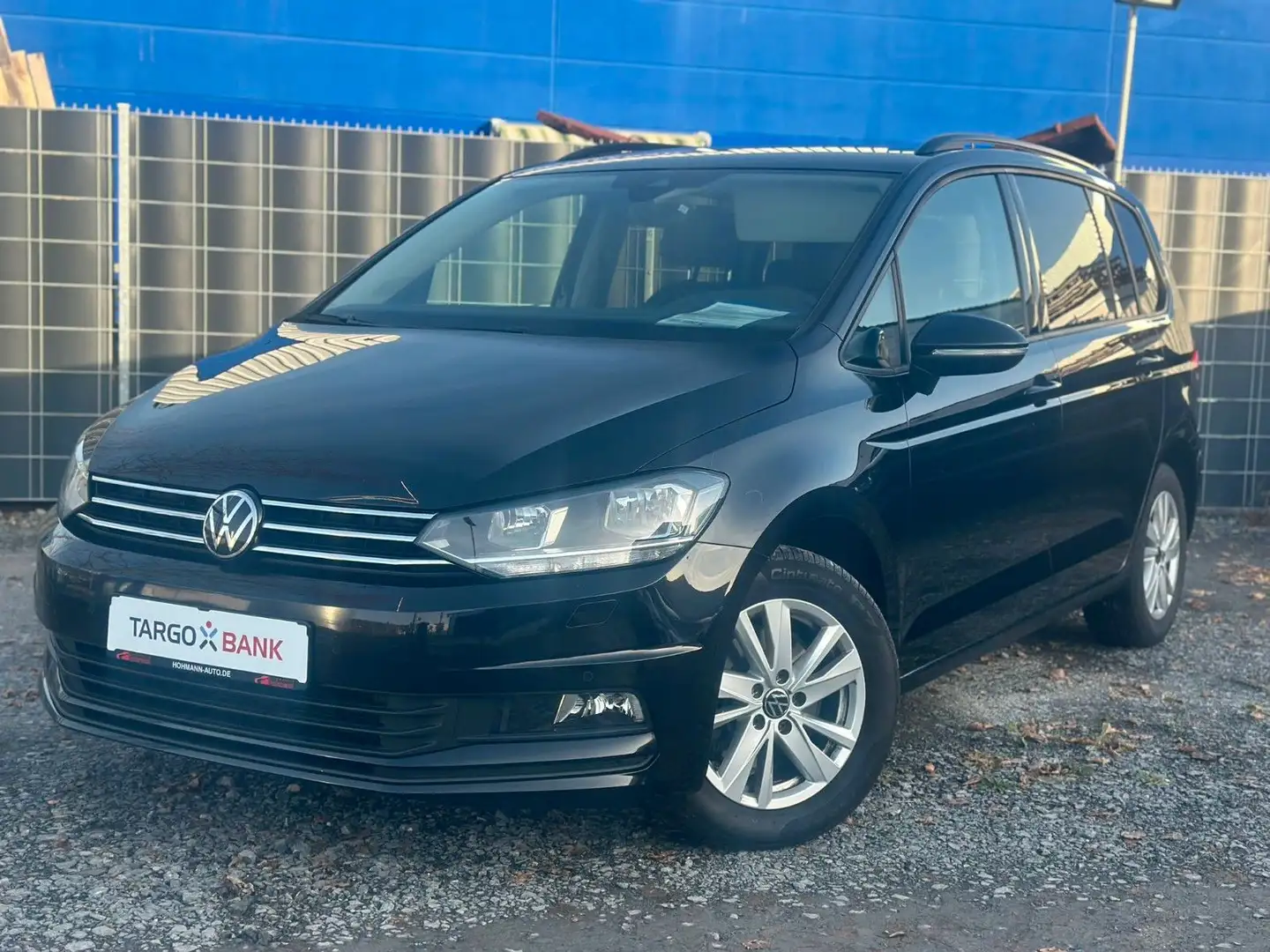 Volkswagen Touran 2.0 TDI Comfortline DSG ACC+VICO+SPUR Zwart - 1